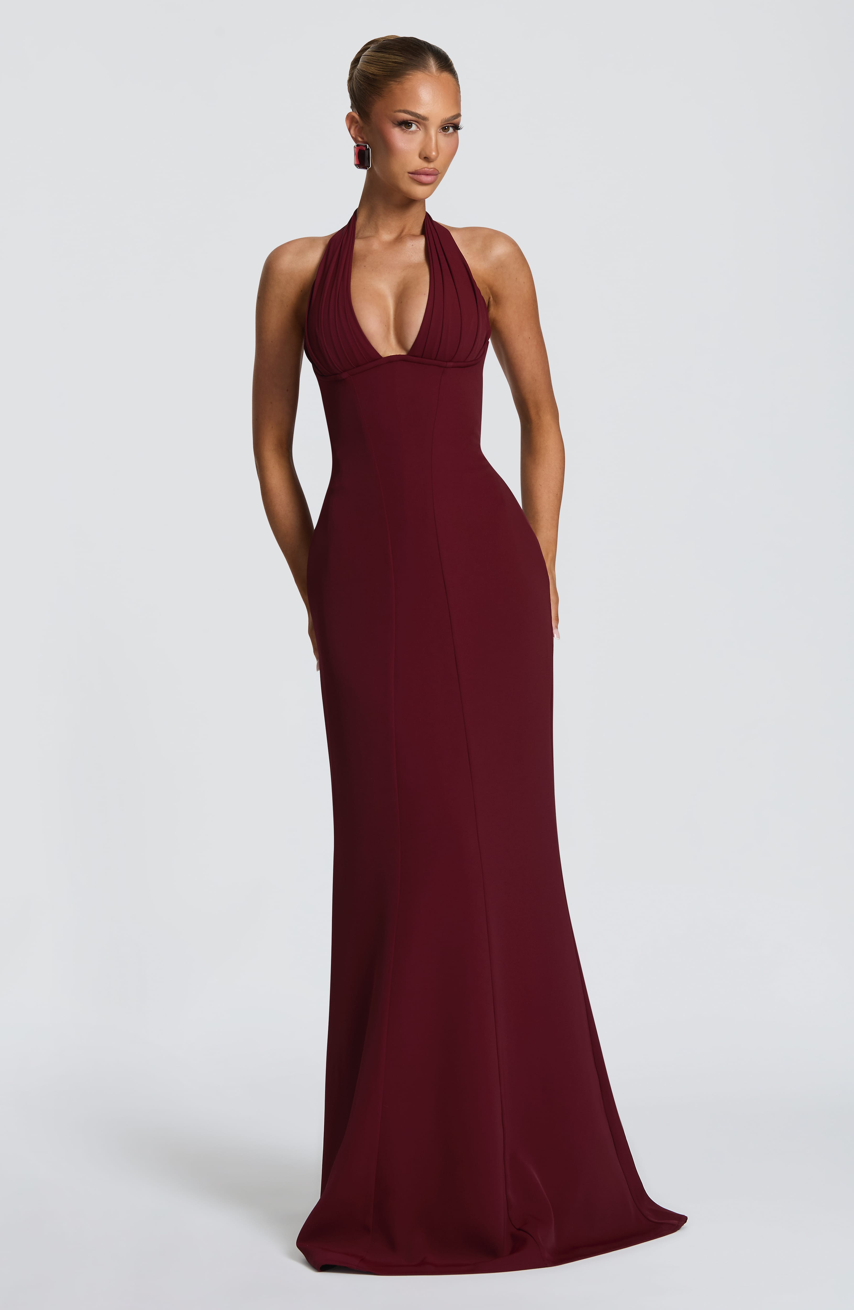 Adora Maxi Kiraz Elbise
