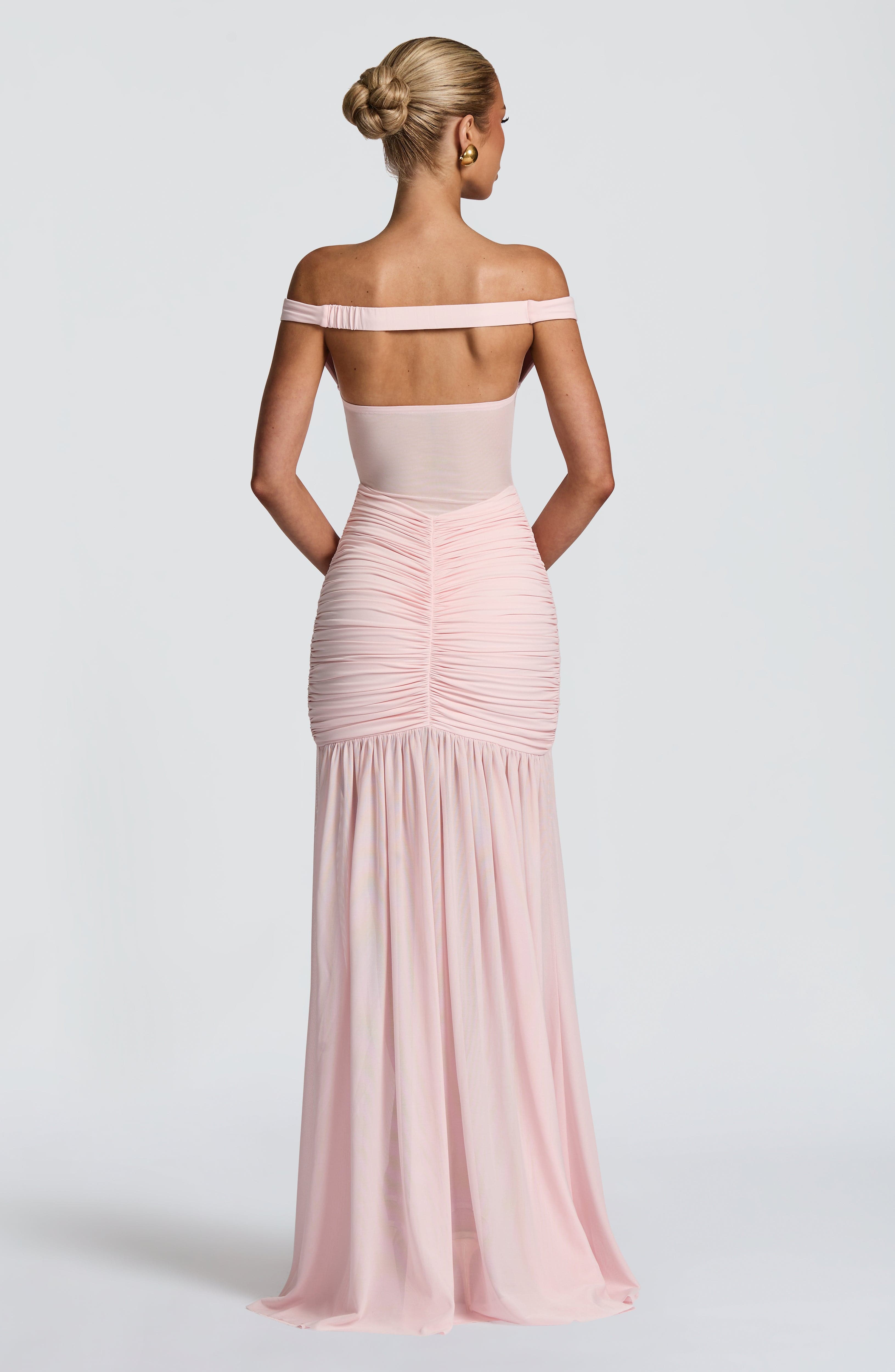Alaia Pembe Maxi Elbise
