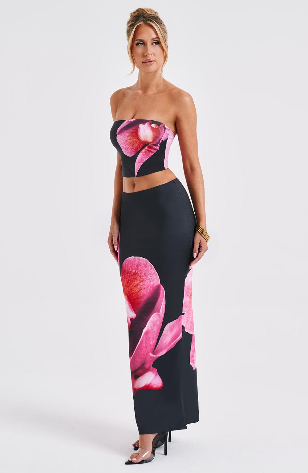 Allegra Maxi Siyah Etek