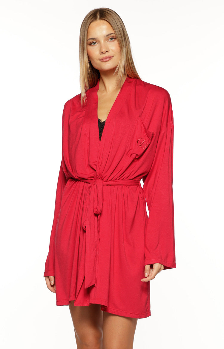 Neredeyse Hazır Bordo Robe
