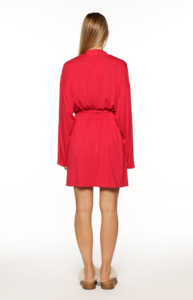 Neredeyse Hazır Bordo Robe