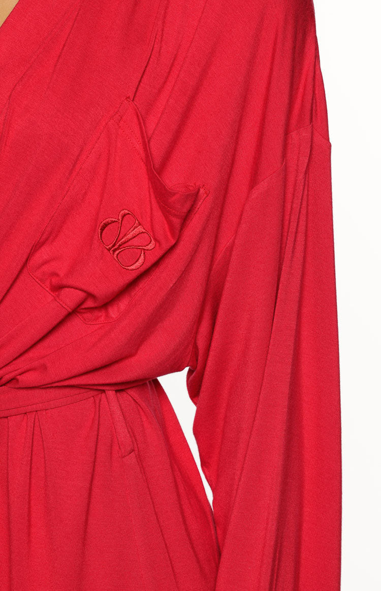 Neredeyse Hazır Bordo Robe