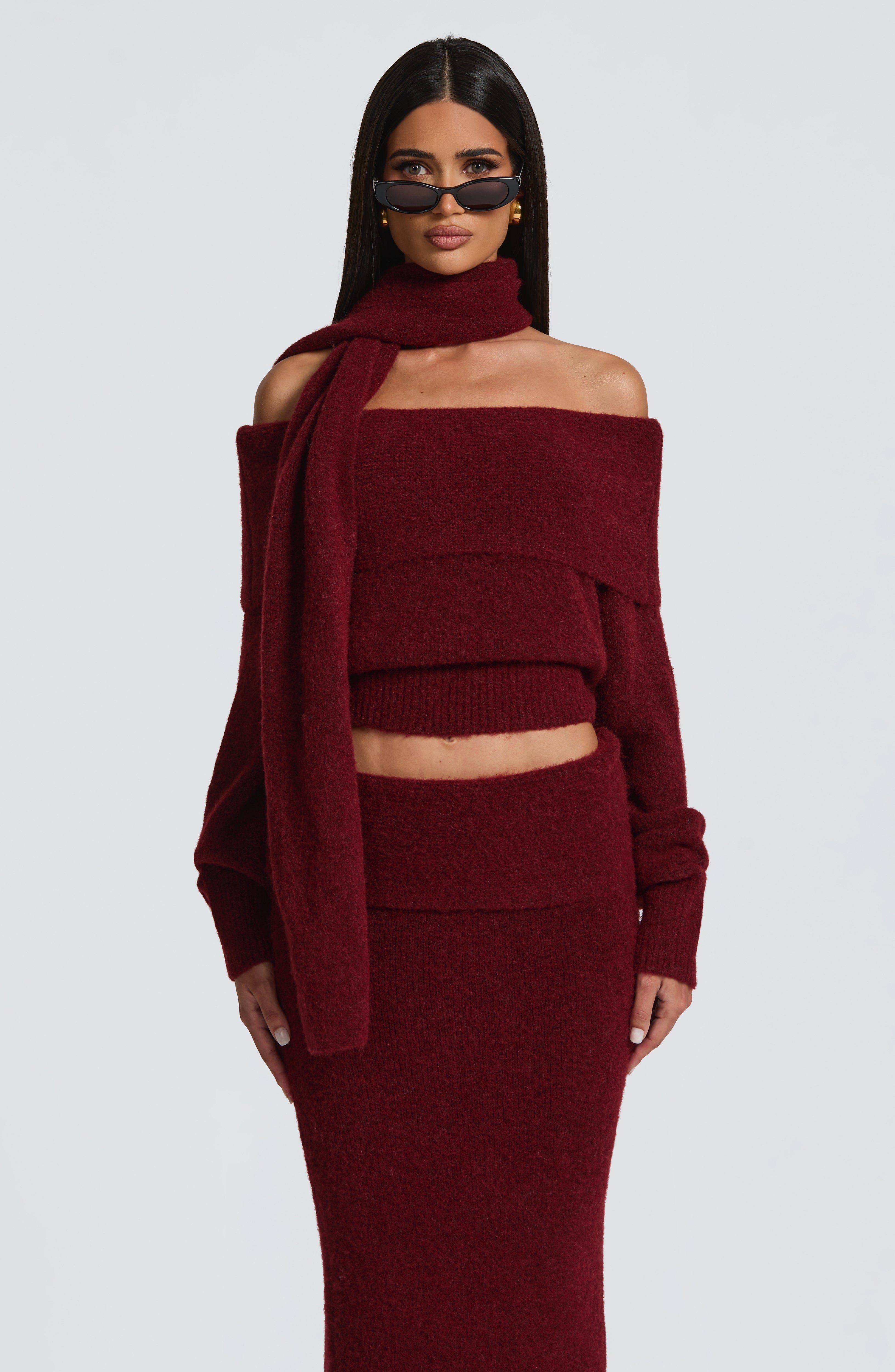 Bordo Andie Bluz