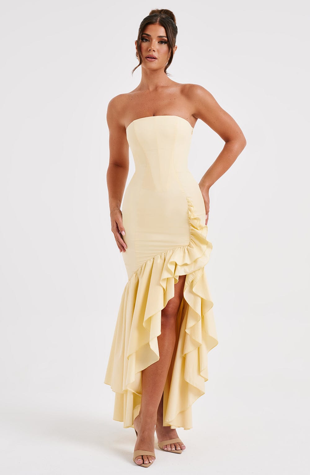 Angelina Limon Maxi Elbise
