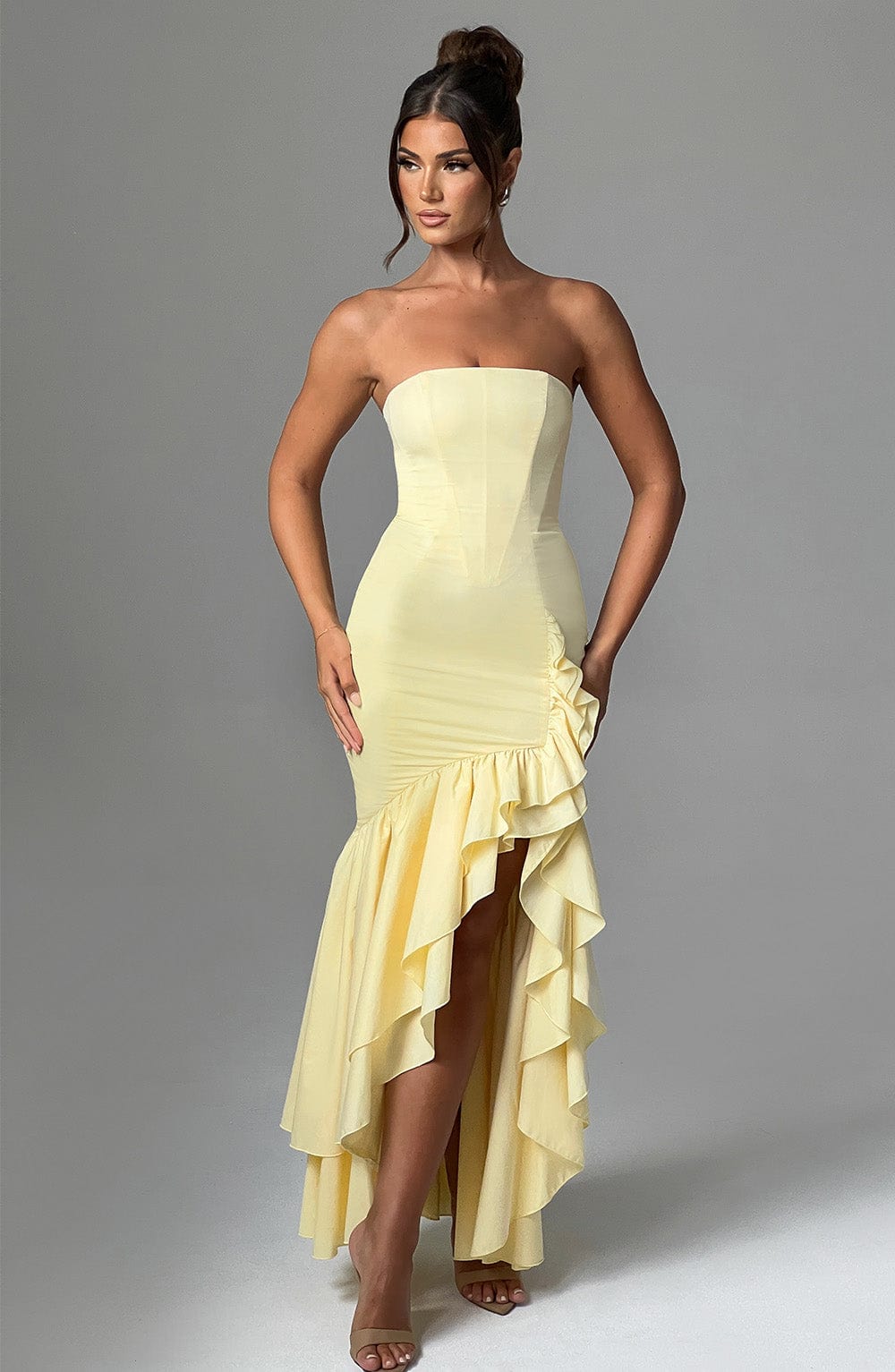 Angelina Limon Maxi Elbise