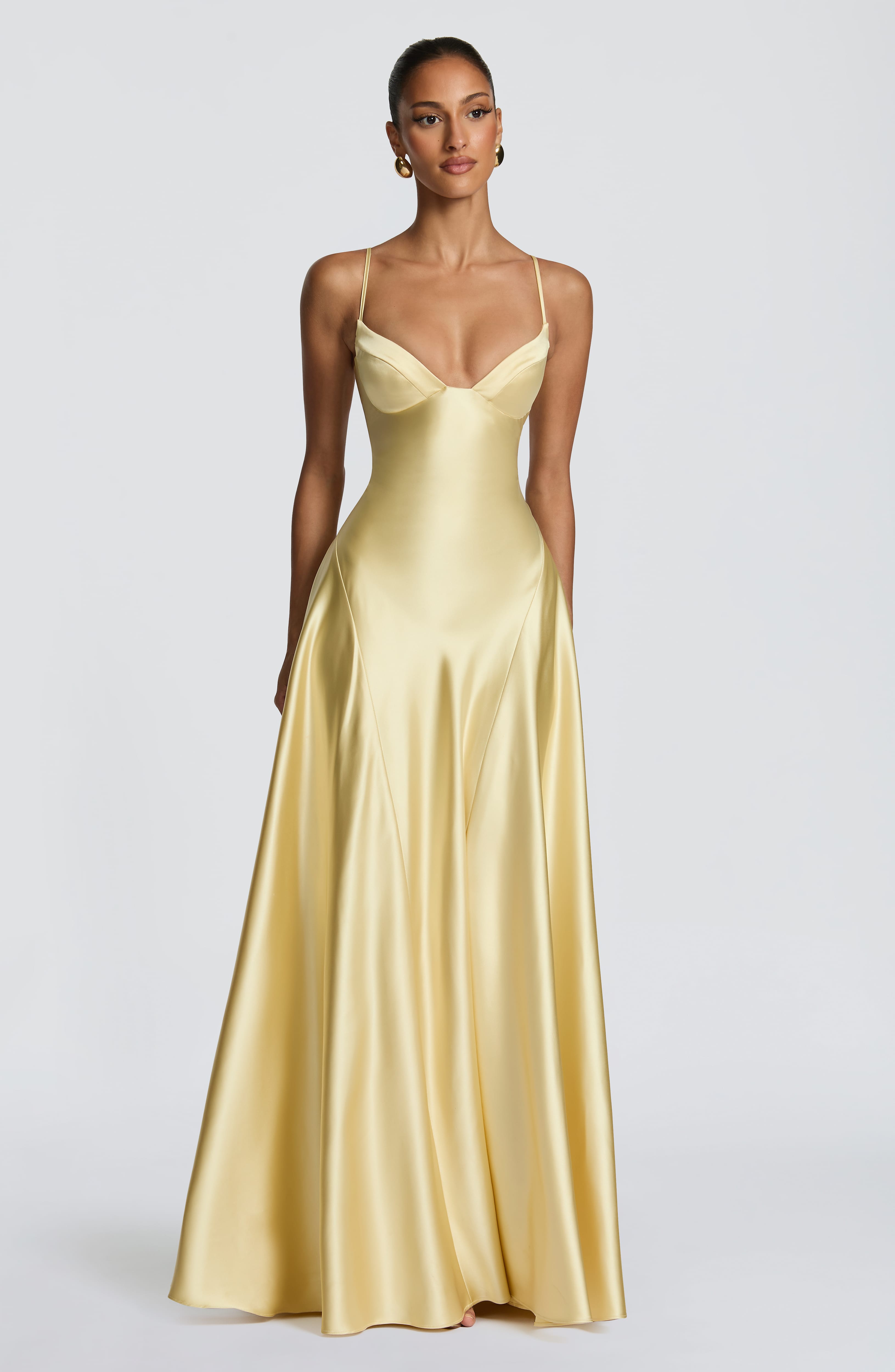 Asterin Limon Maxi Elbise