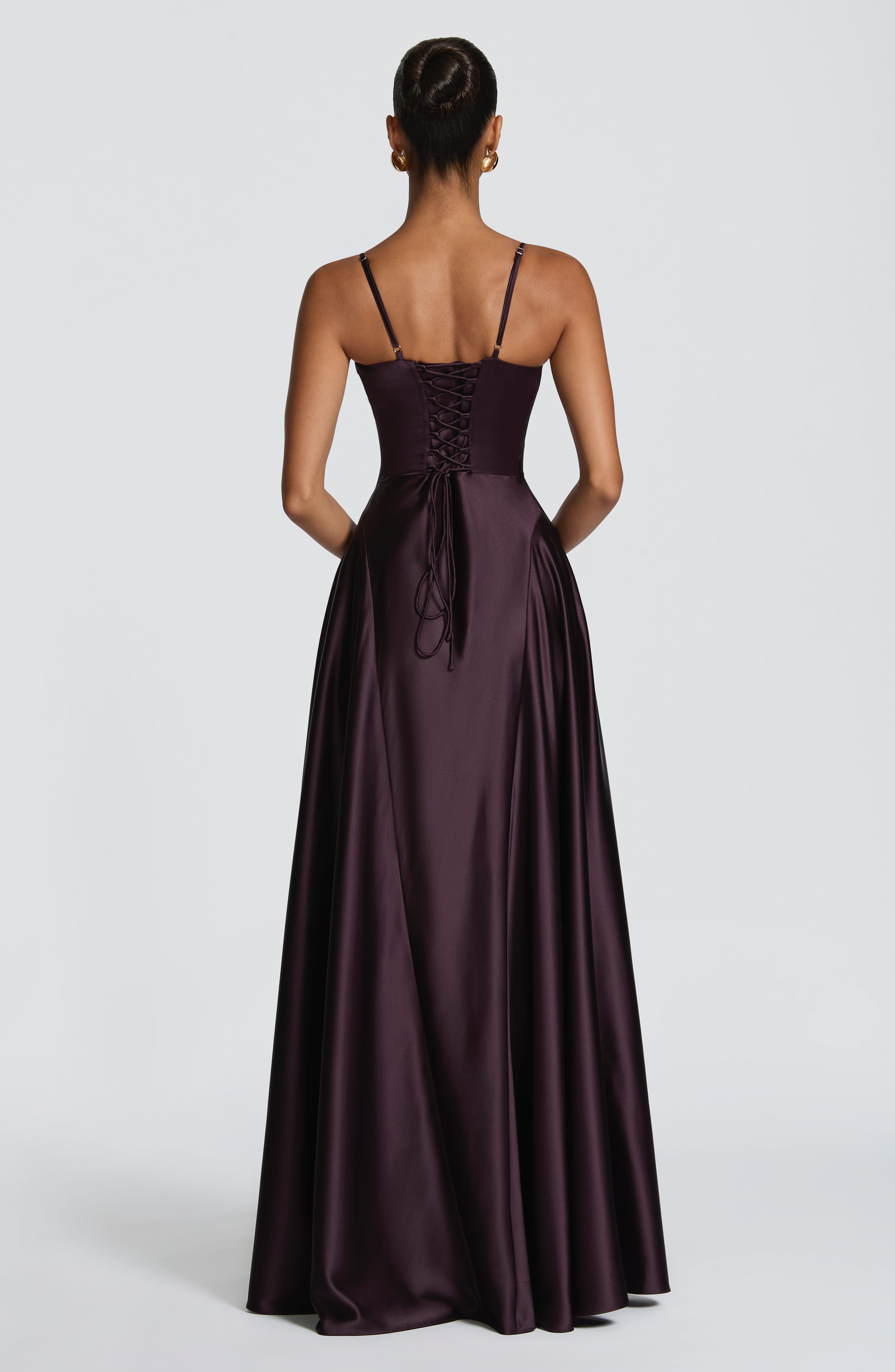 Asterin Maxi Elbise – Mürdüm