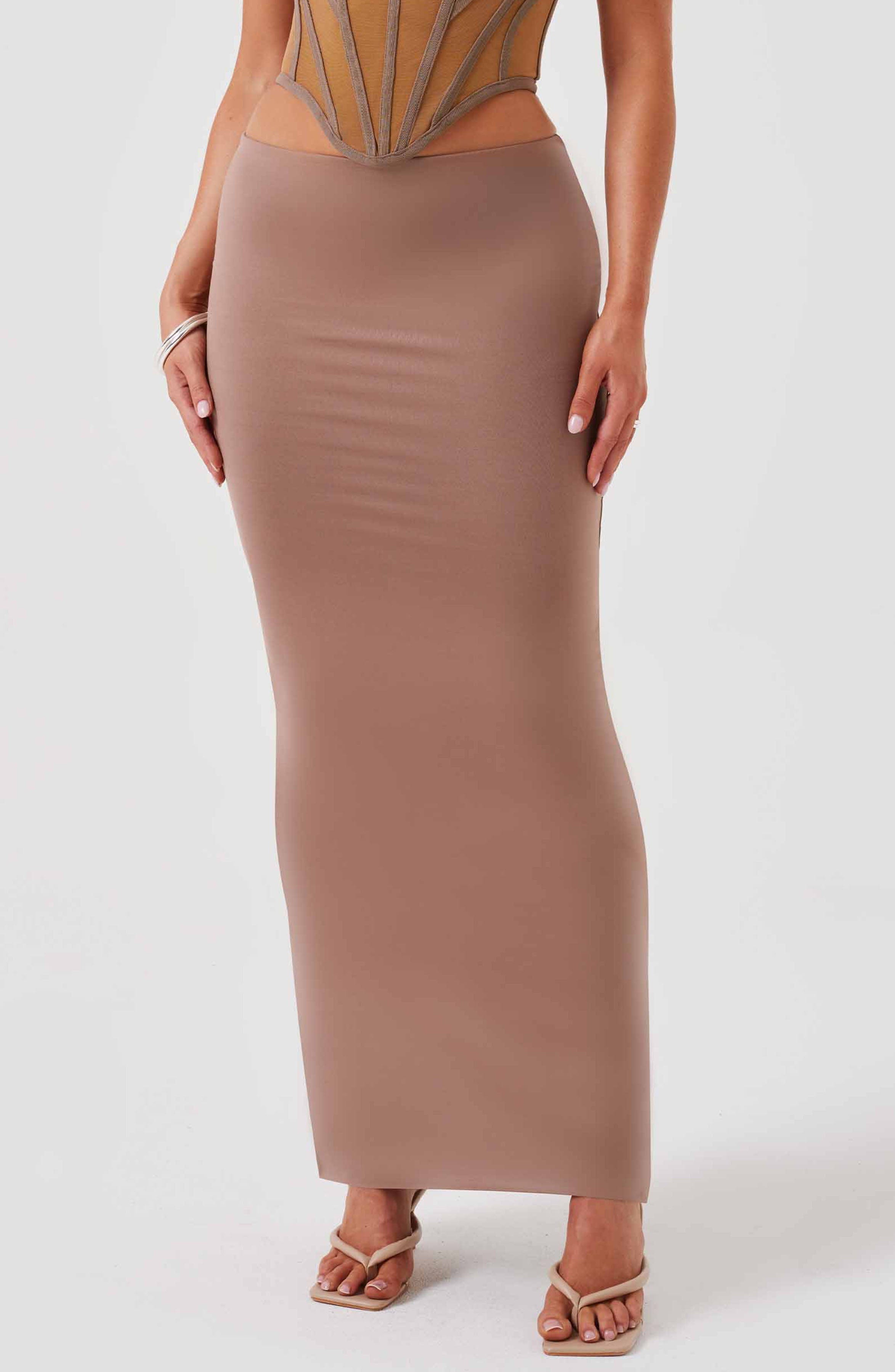 Astrid Çikolata Maxi Etek