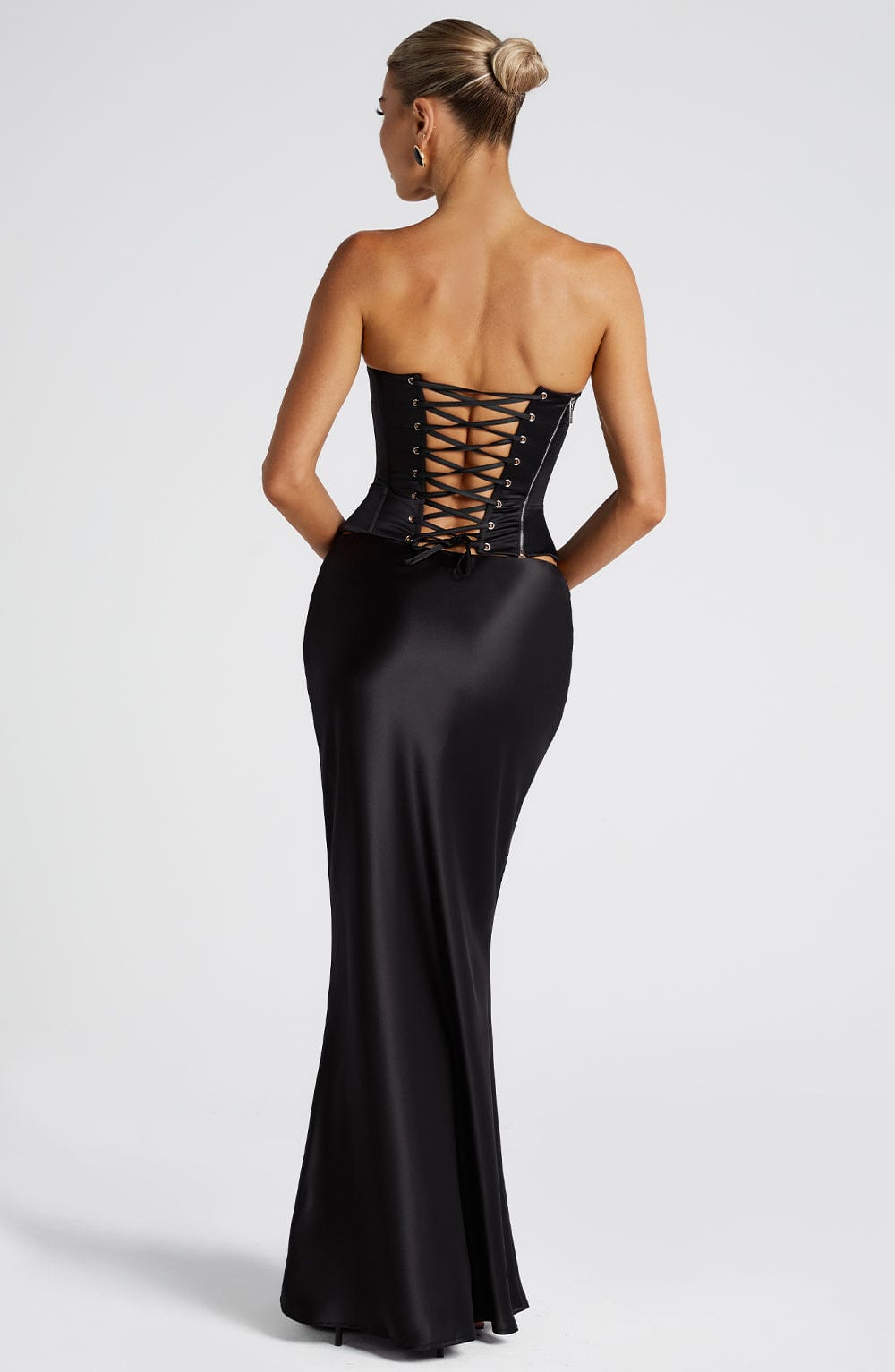 Siyah Atlanta Maxi Etek