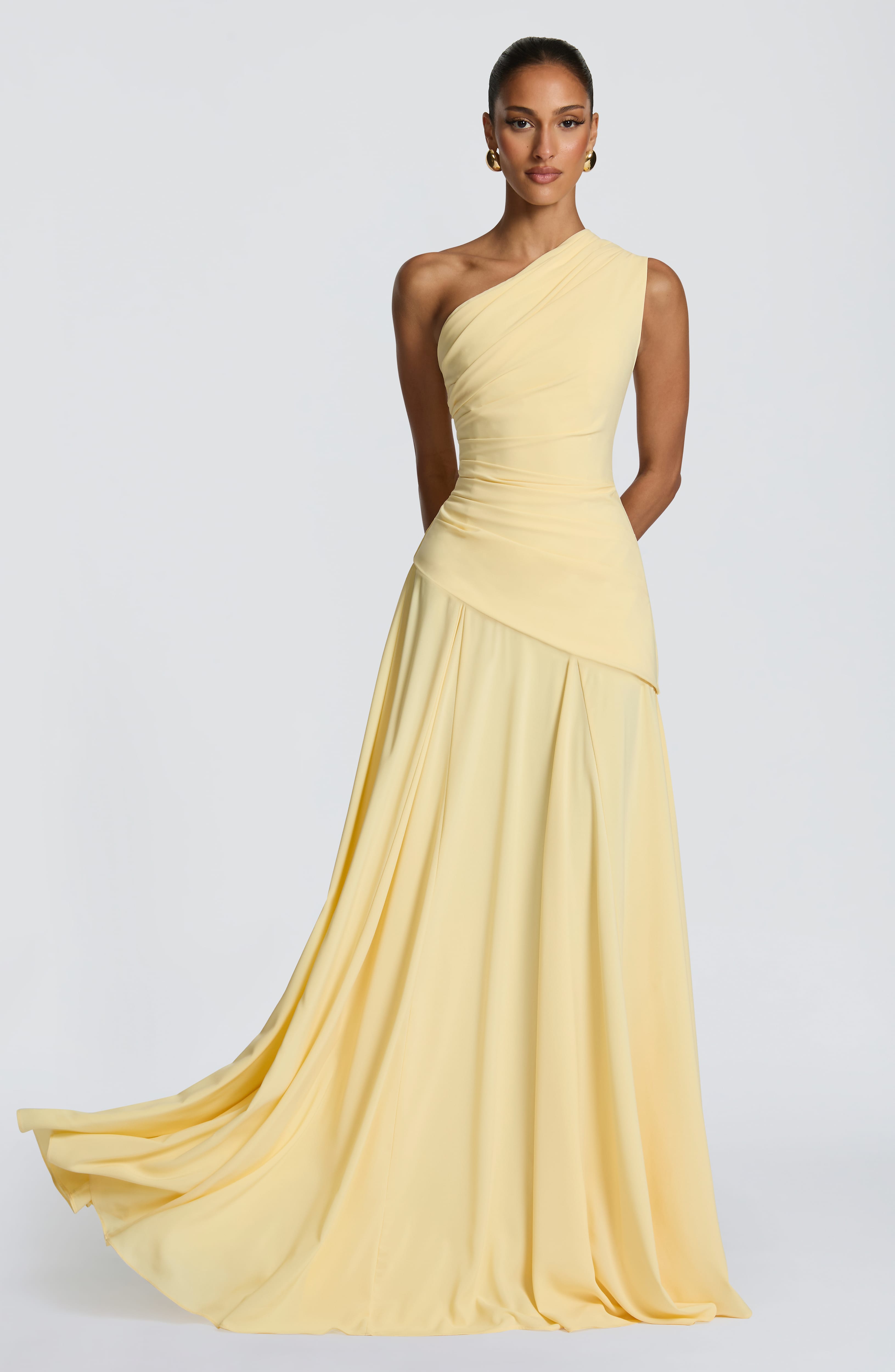 Bianca Limon Maxi Elbise