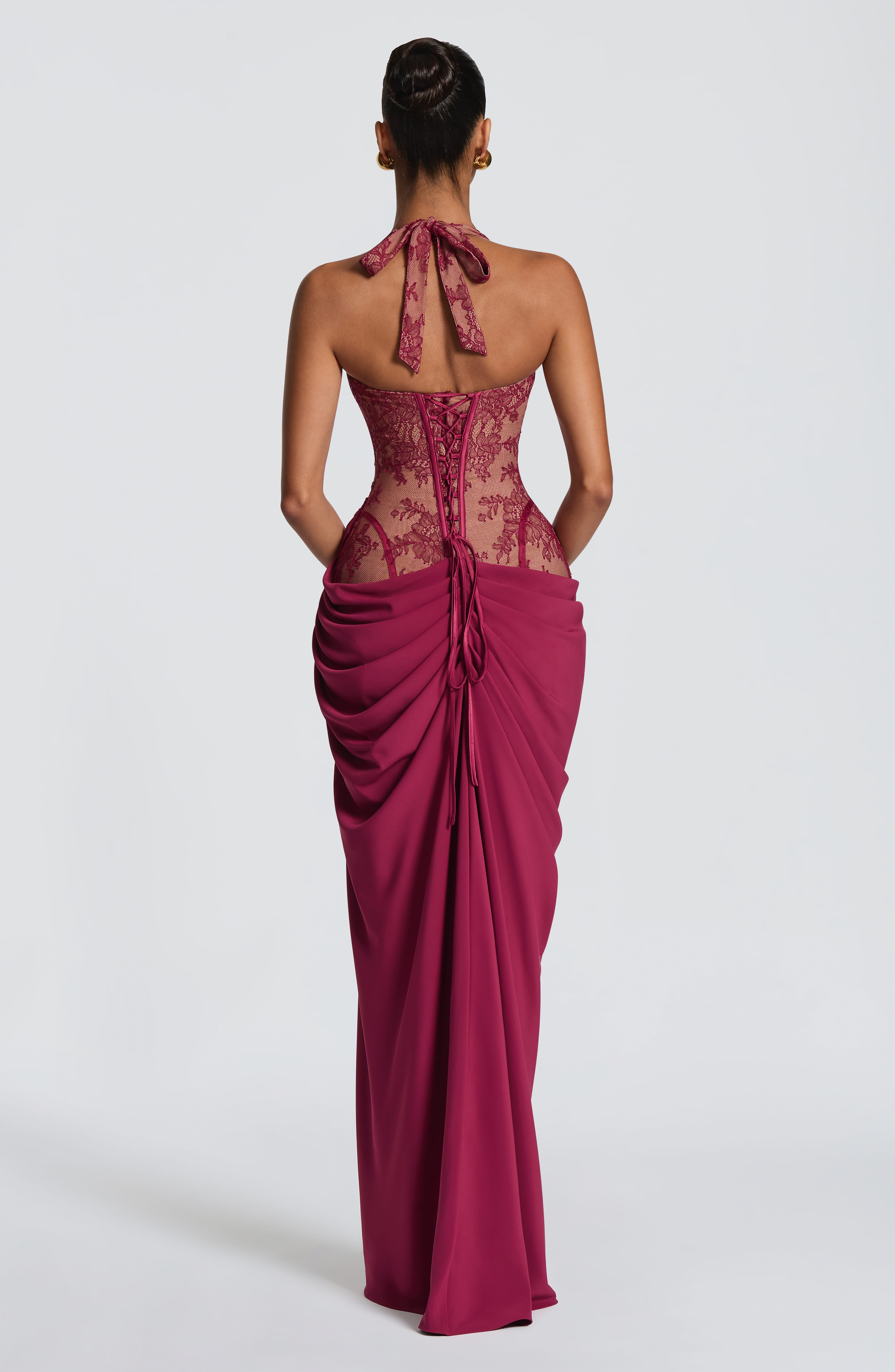 Bonita Mor Maxi Elbise