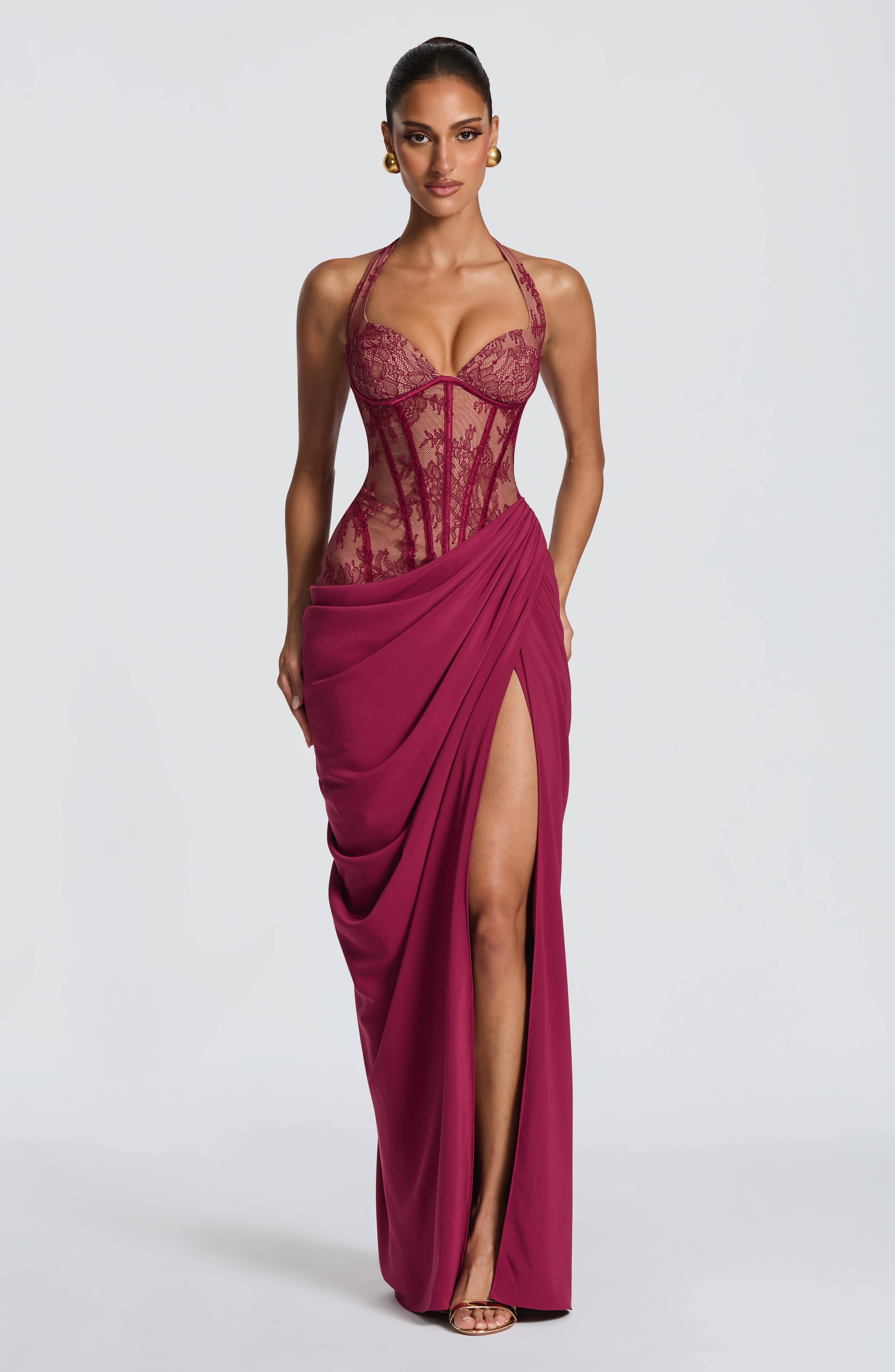 Bonita Mor Maxi Elbise