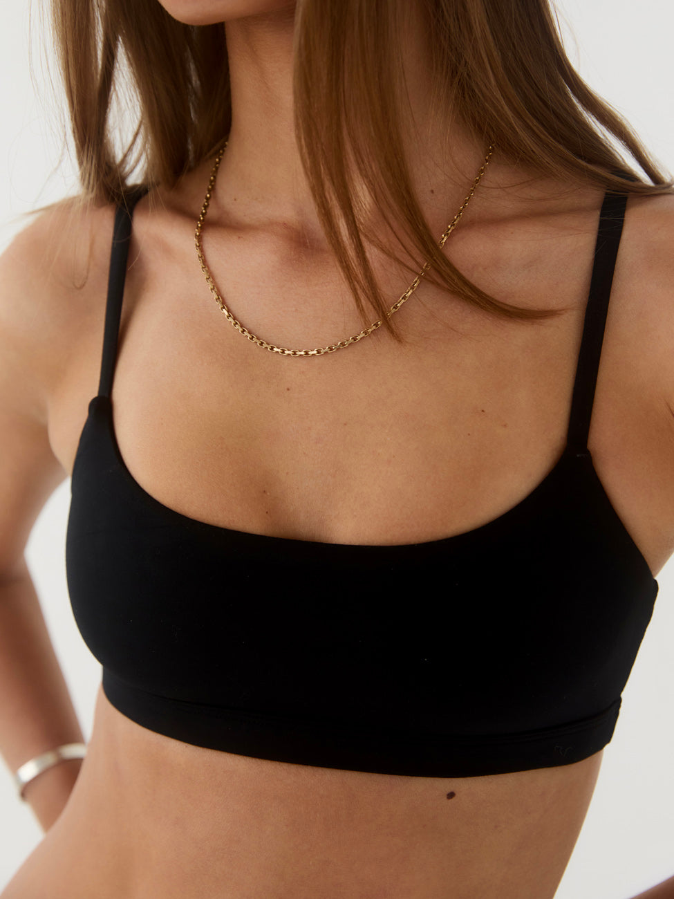 Siyah Düz Bralet
