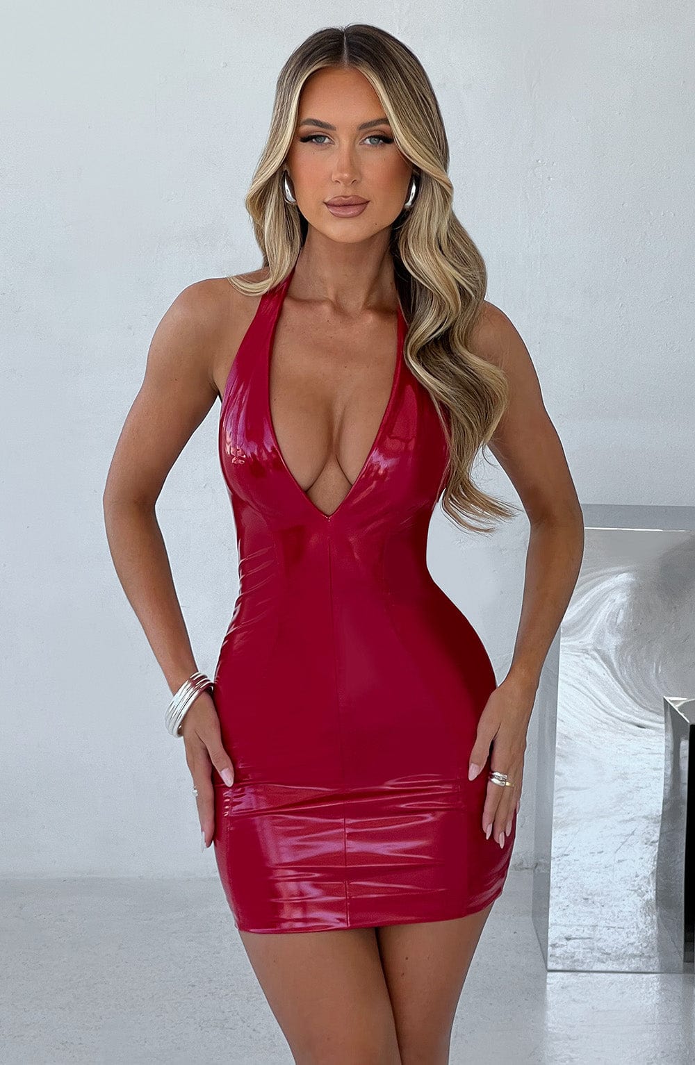 Brooke Kırmızı Mini Elbise