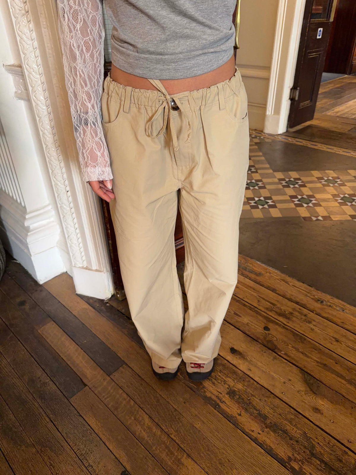 Beliana Bej Pantolon