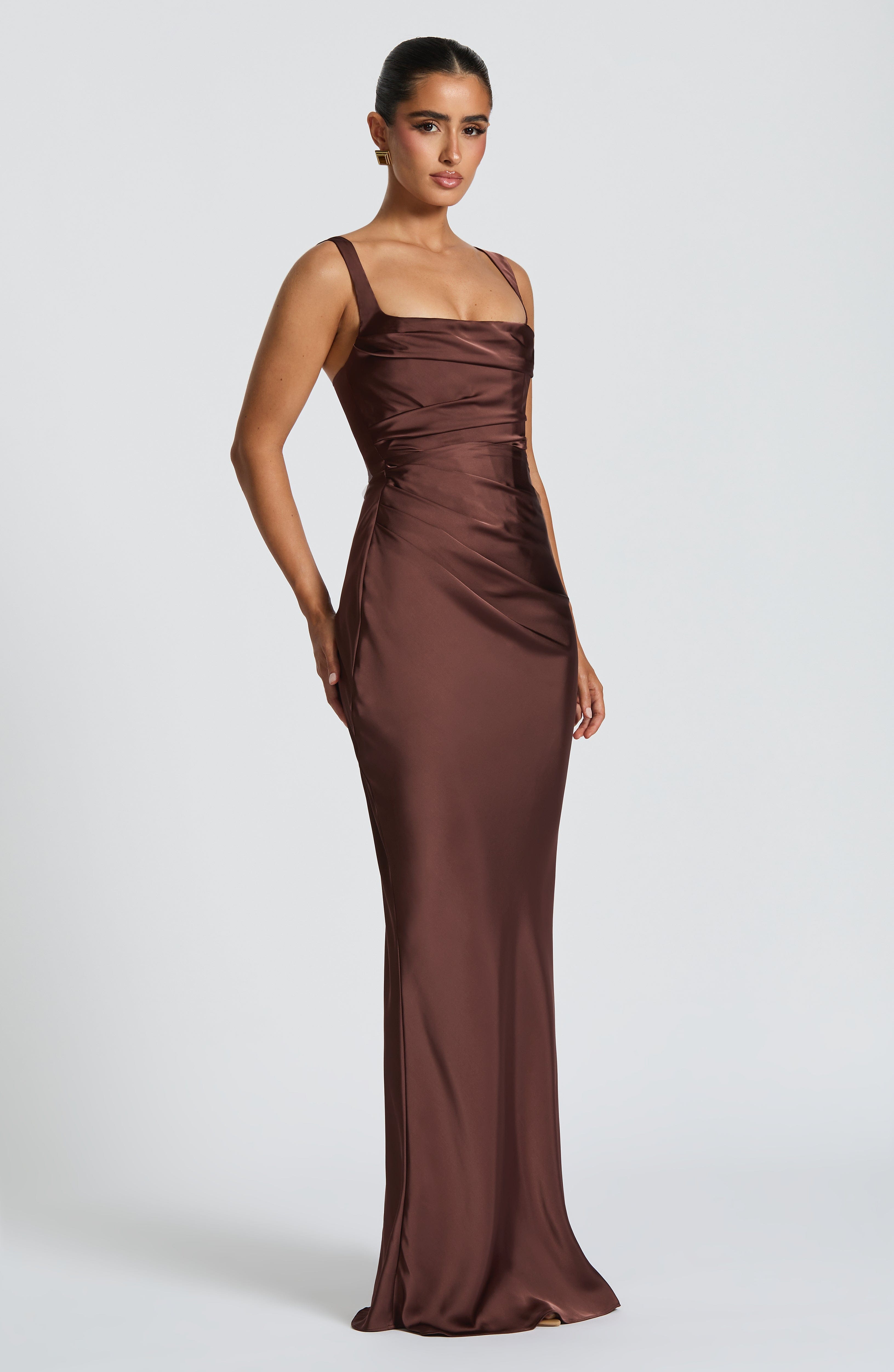 Calanthe Maxi Erik Moru Elbise