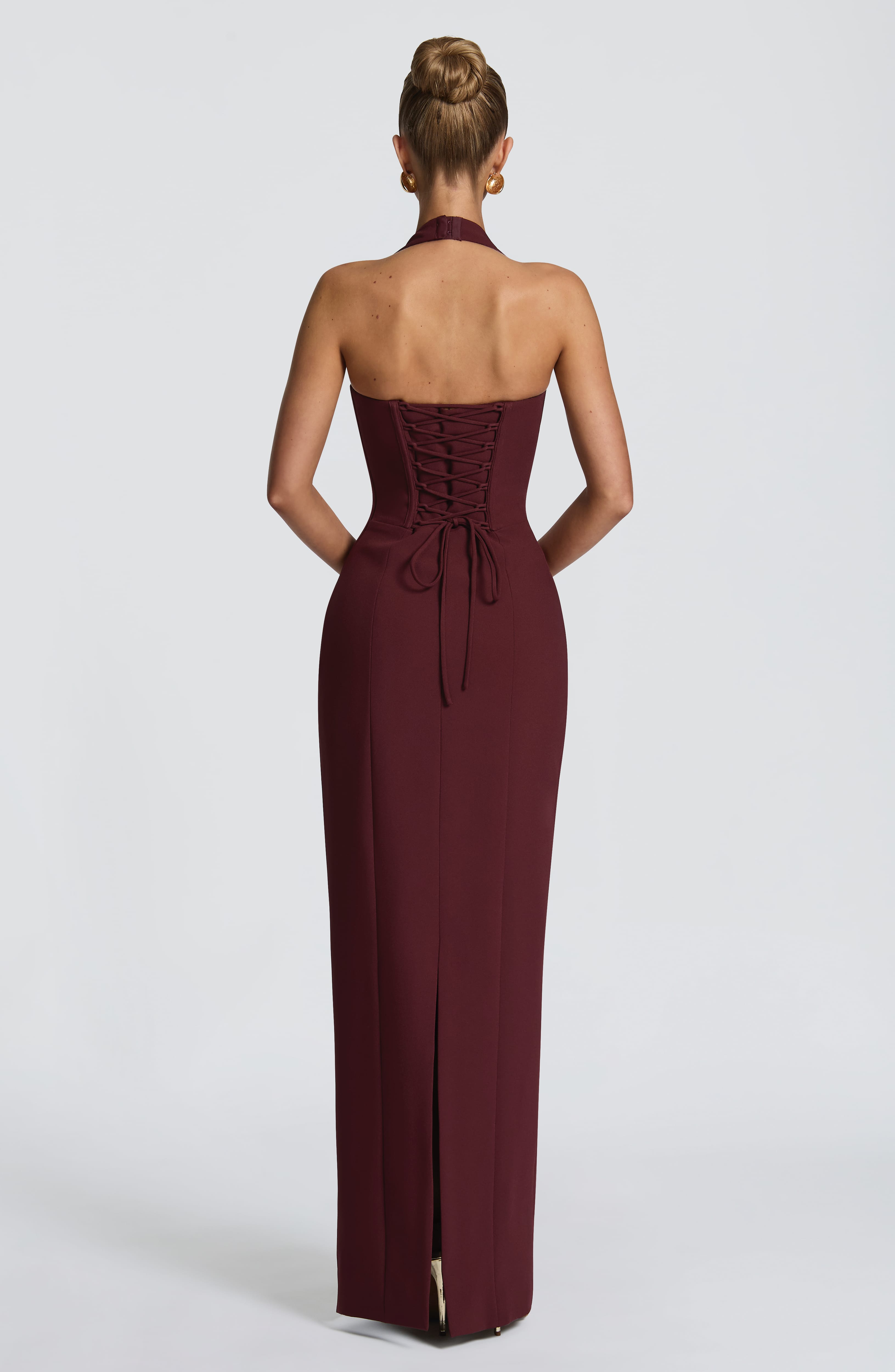 Kiraz Charlotte Maxi Elbise
