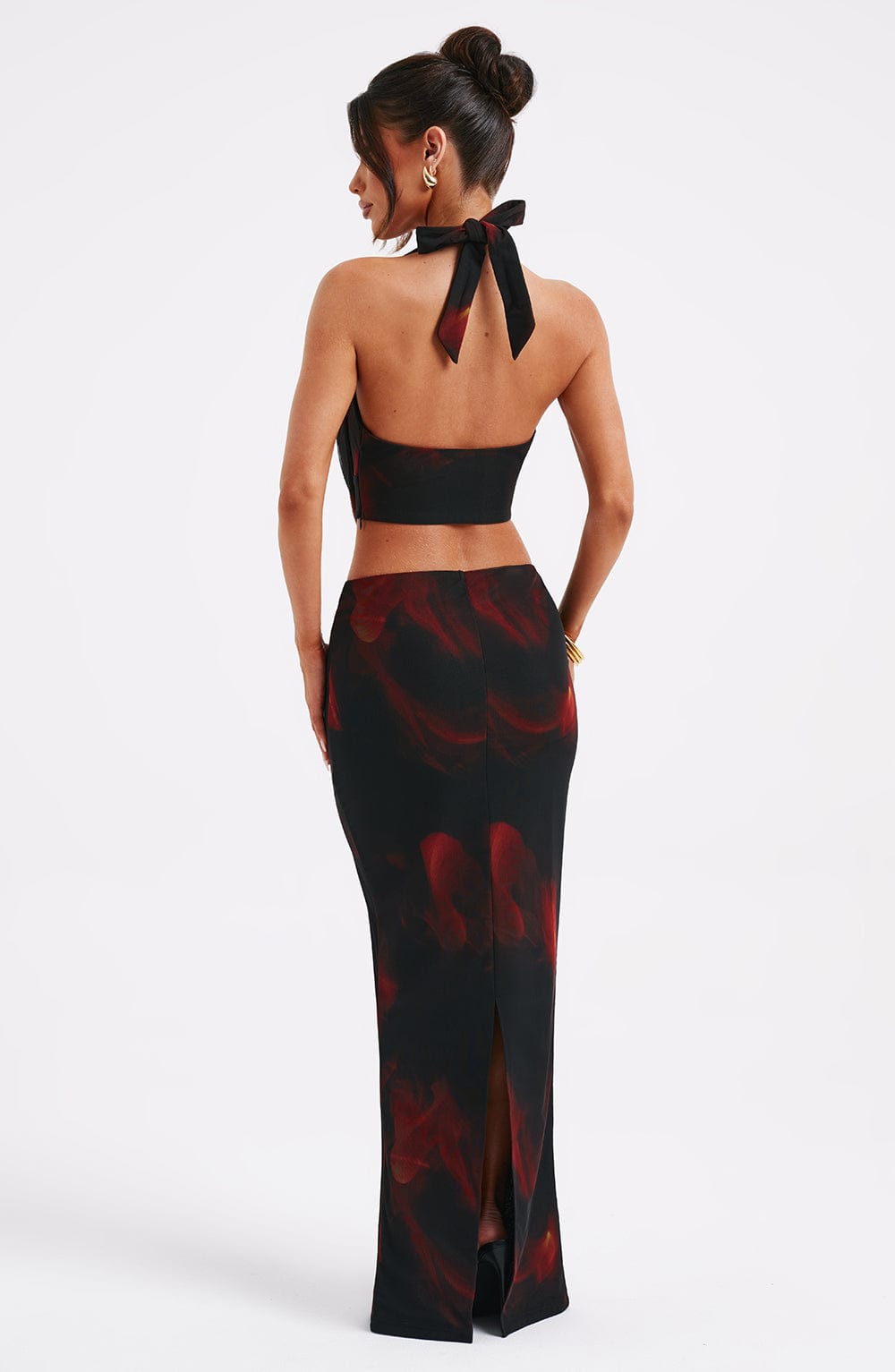 Chrishelle Maxi Siyah Etek