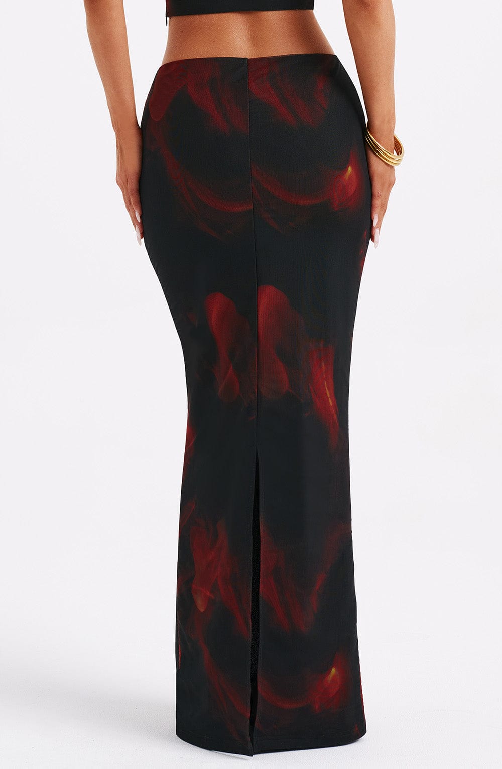 Chrishelle Maxi Siyah Etek
