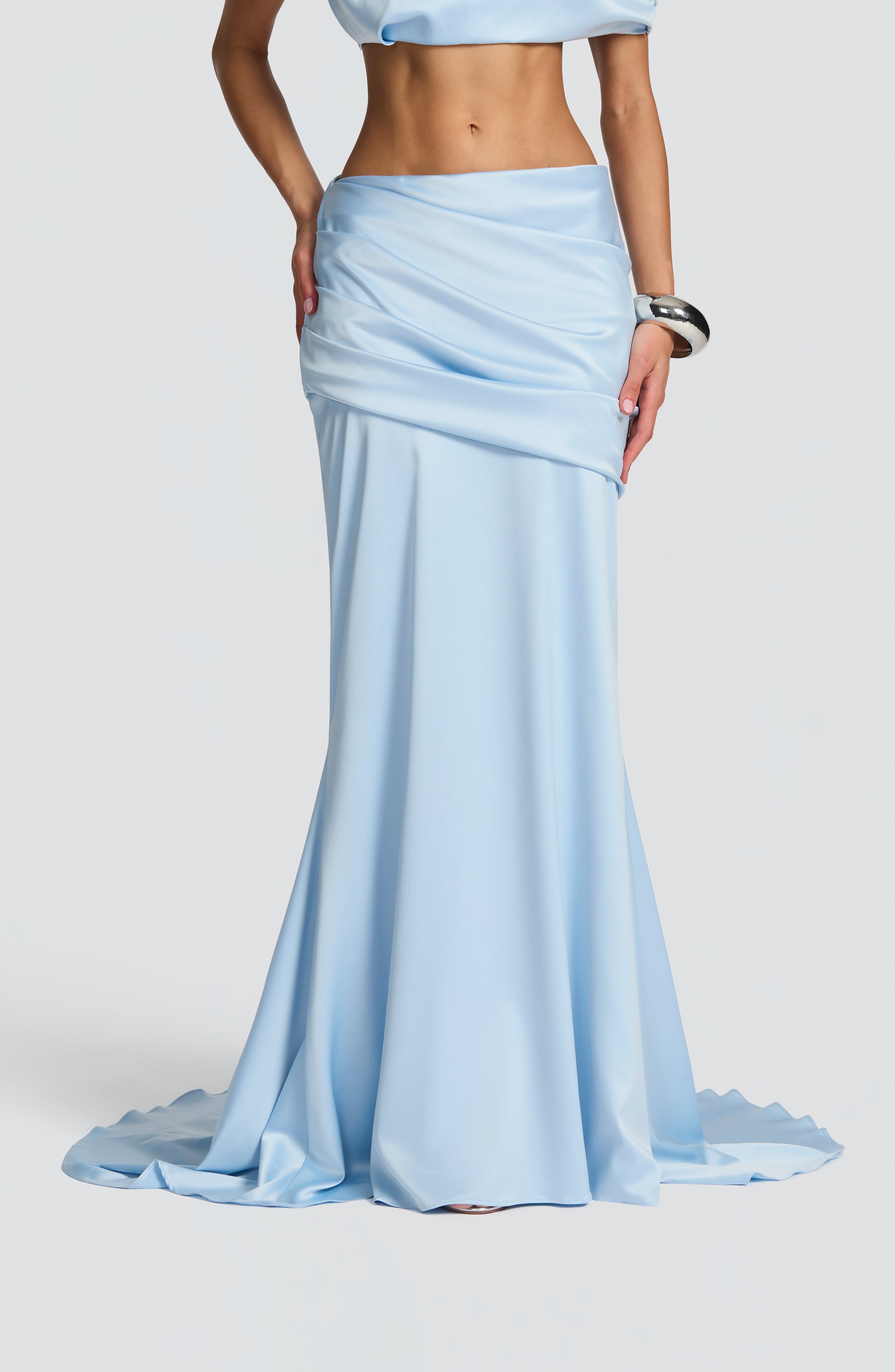 Claudette Buz Mavisi Maxi Etek