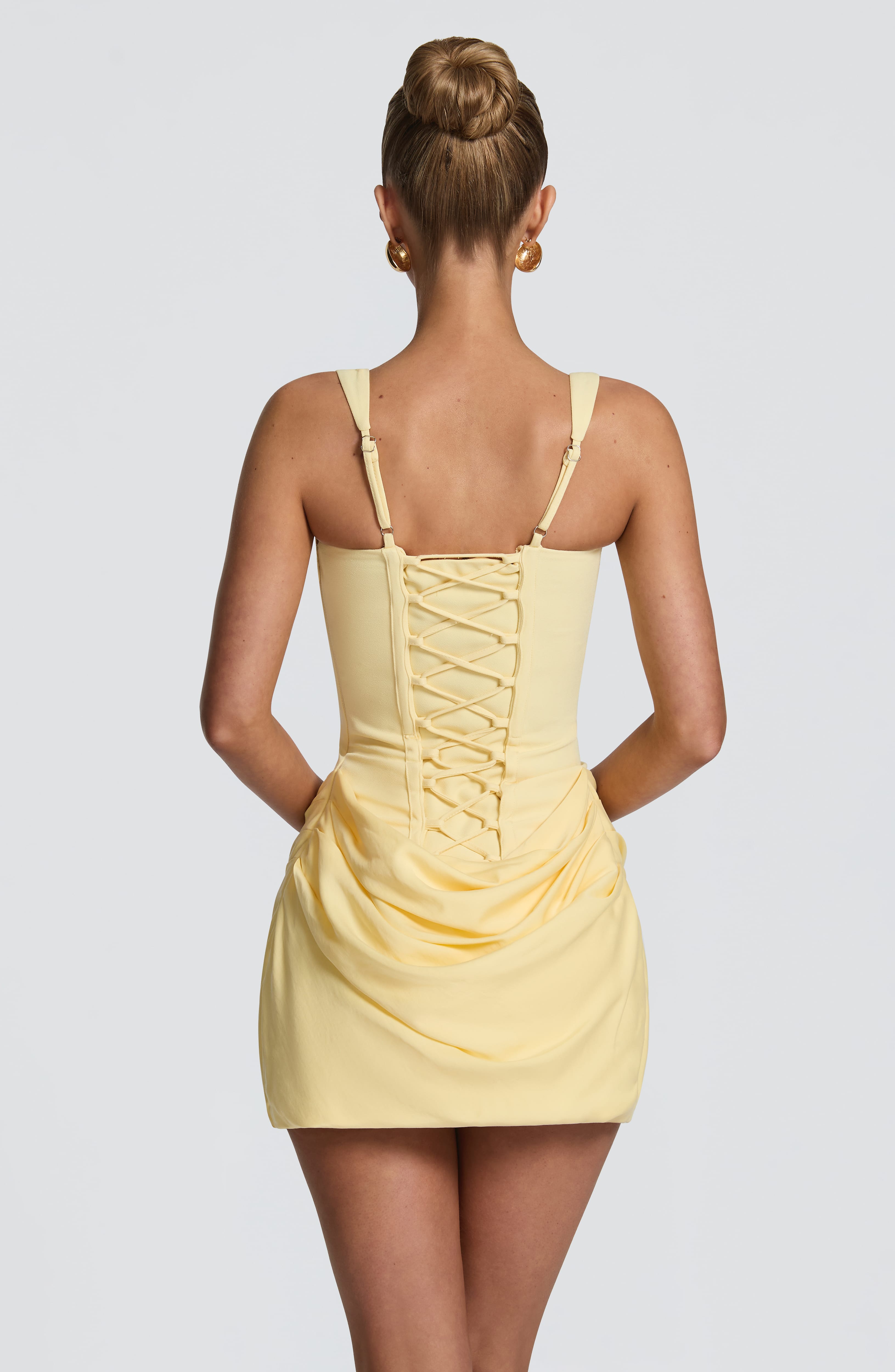 Cornelia Limon Mini Elbise