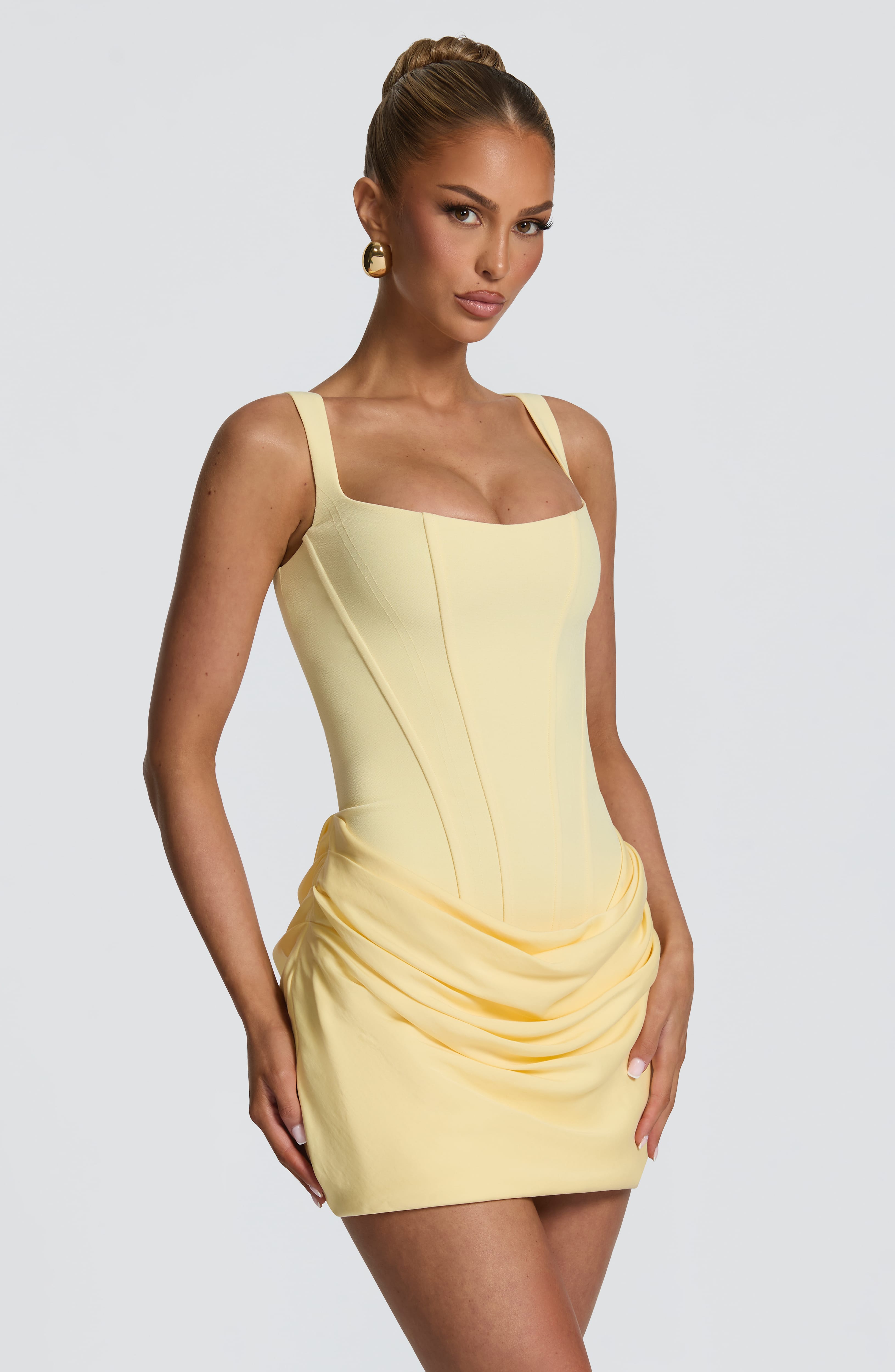 Cornelia Limon Mini Elbise