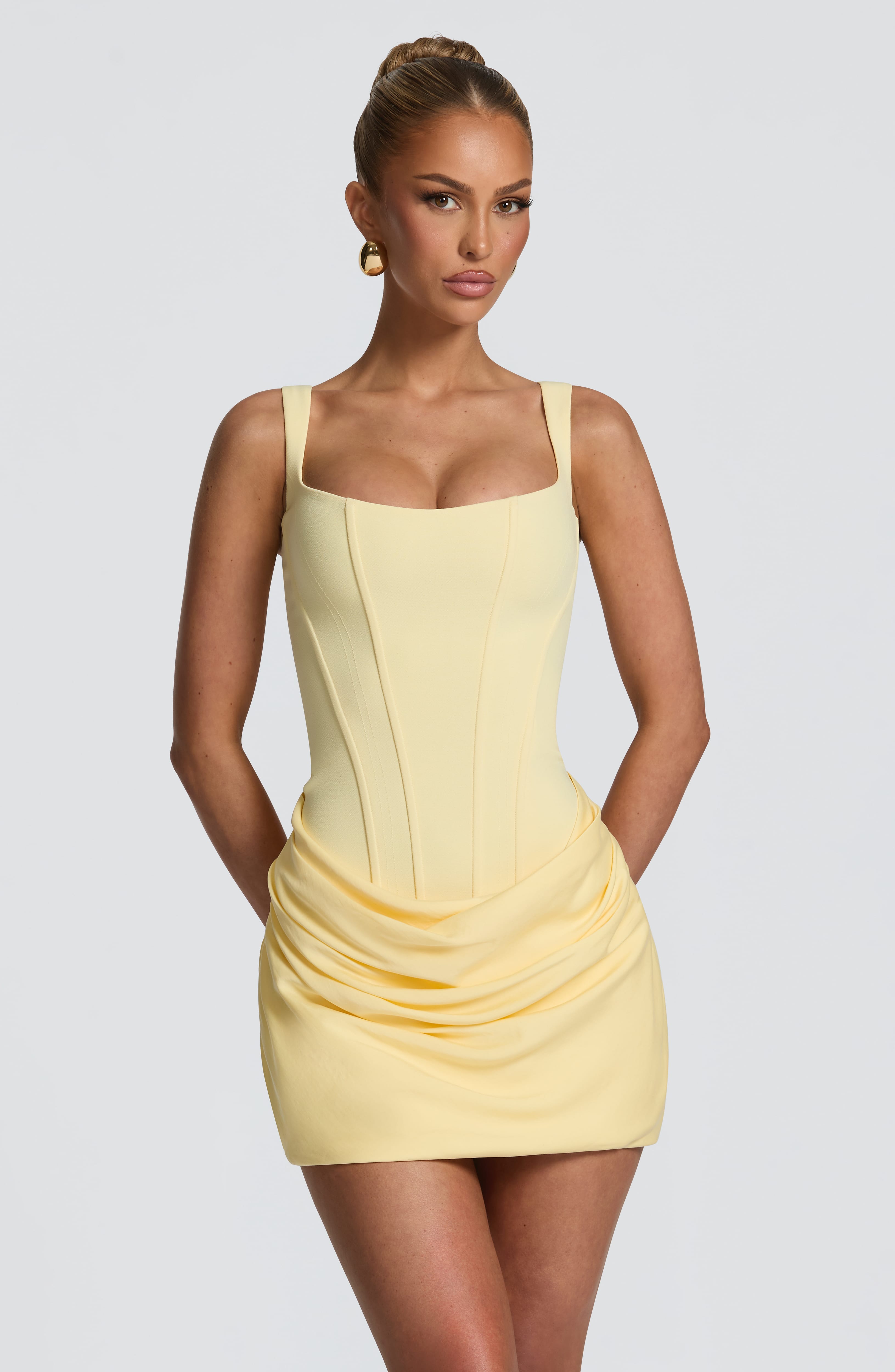 Cornelia Limon Mini Elbise