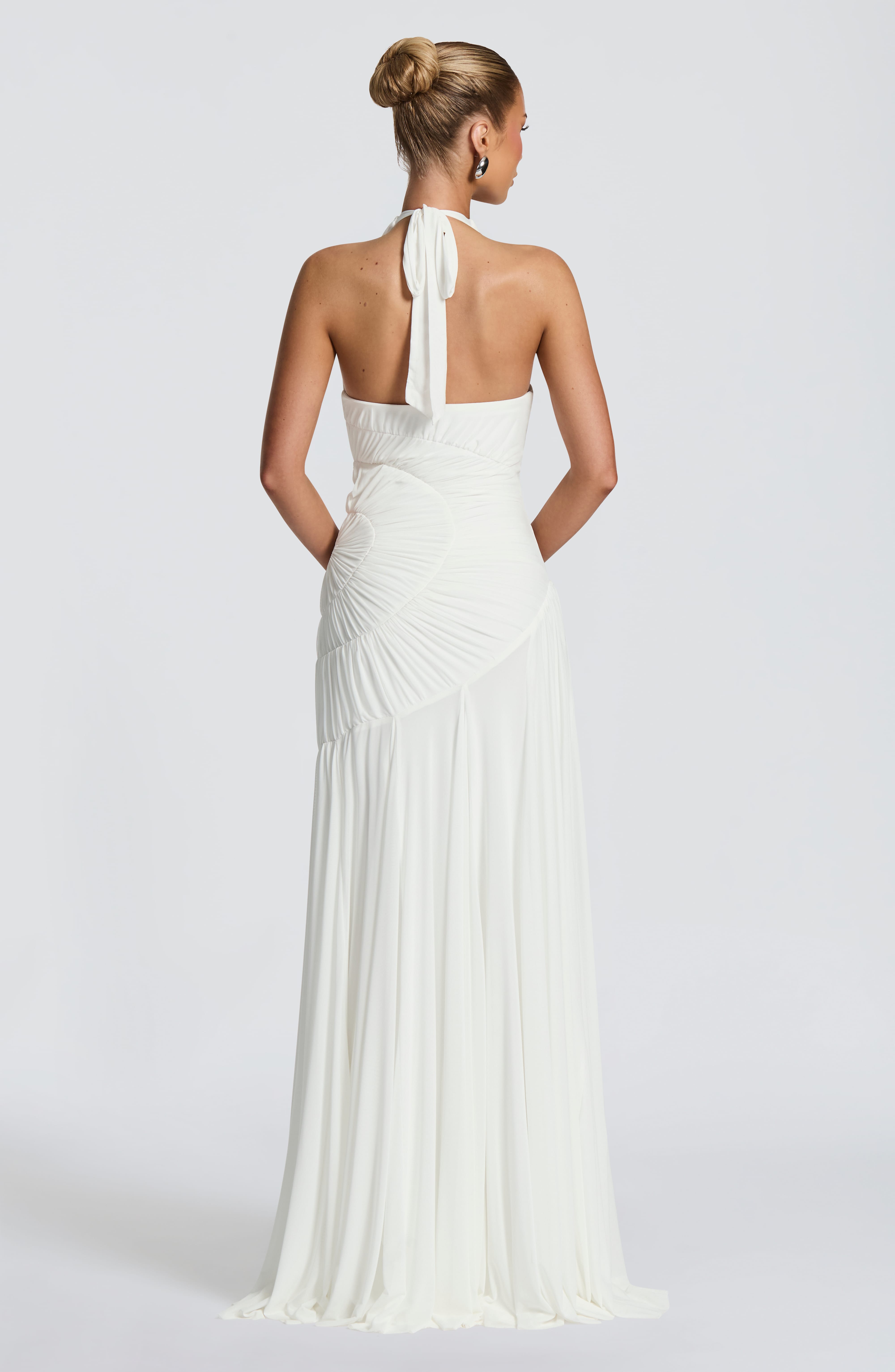 Selira Maxi Elbise – Fildişi