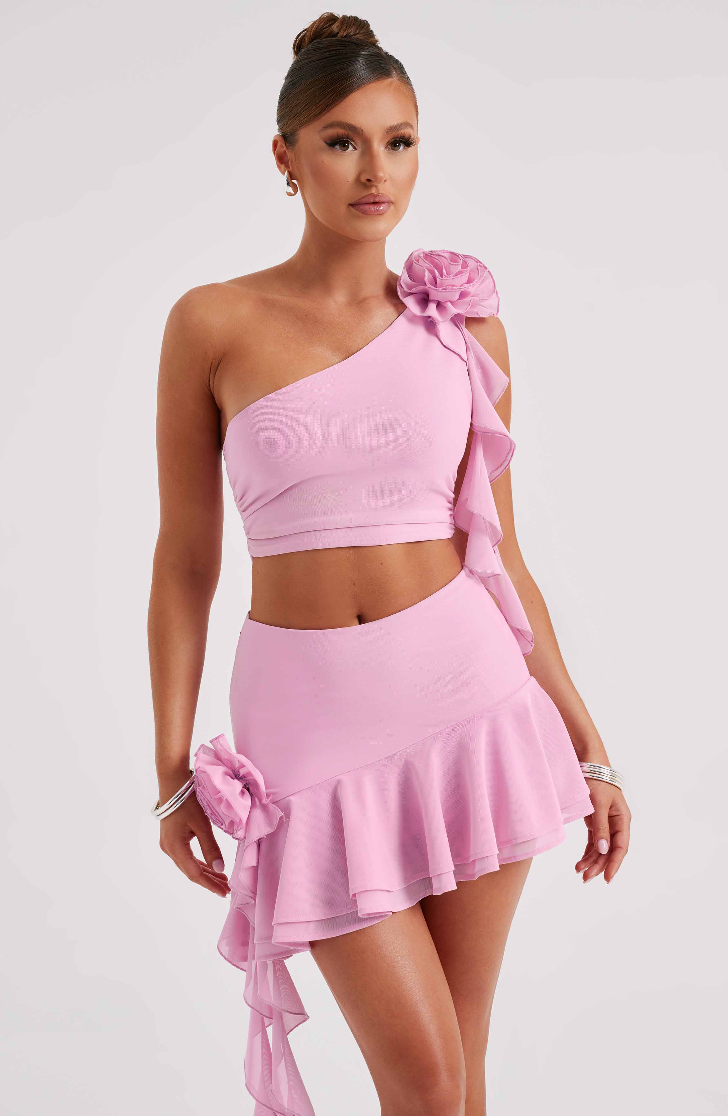 Pembe Daina Mini Etek