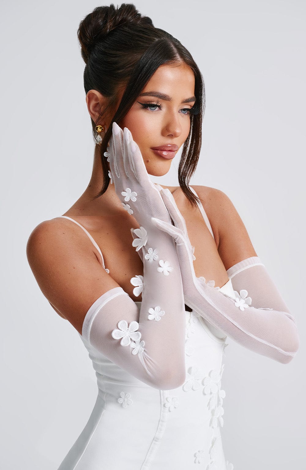Aria Eldiven – Fildişi
