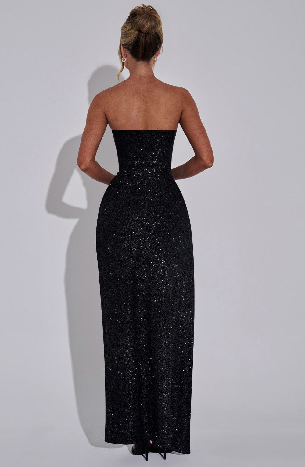 Dhalia Maxi Siyah Elbise