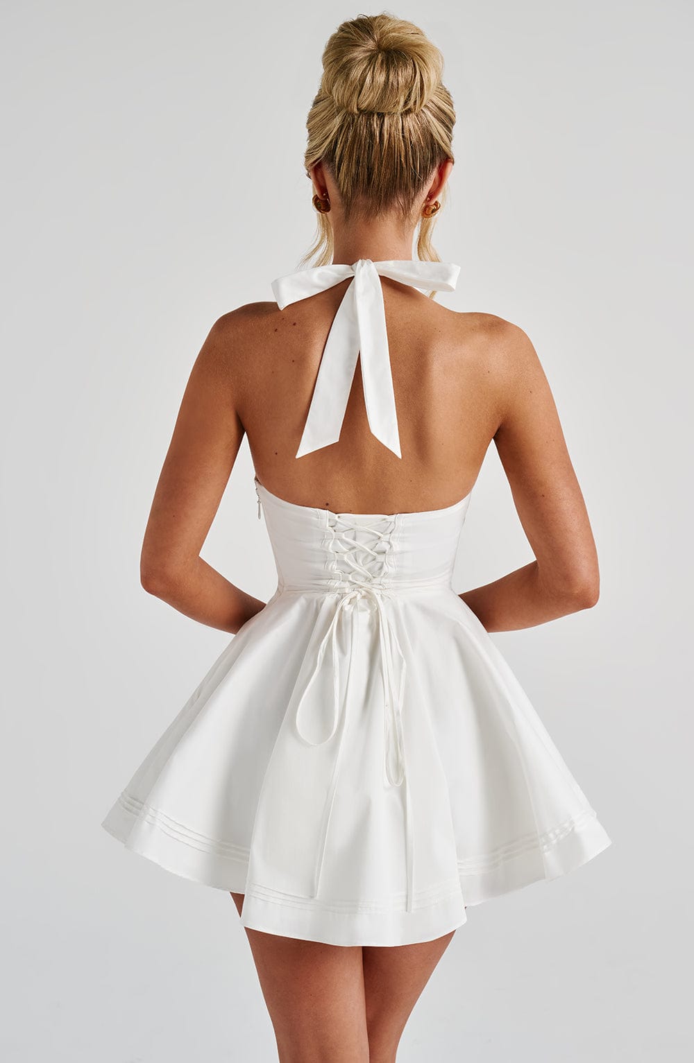 Doris Mini Krem Elbise
