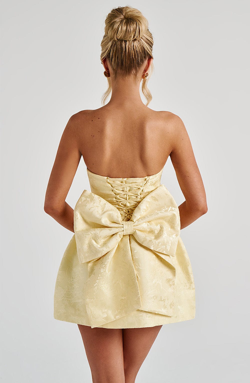 Elenora Limon Mini Elbise