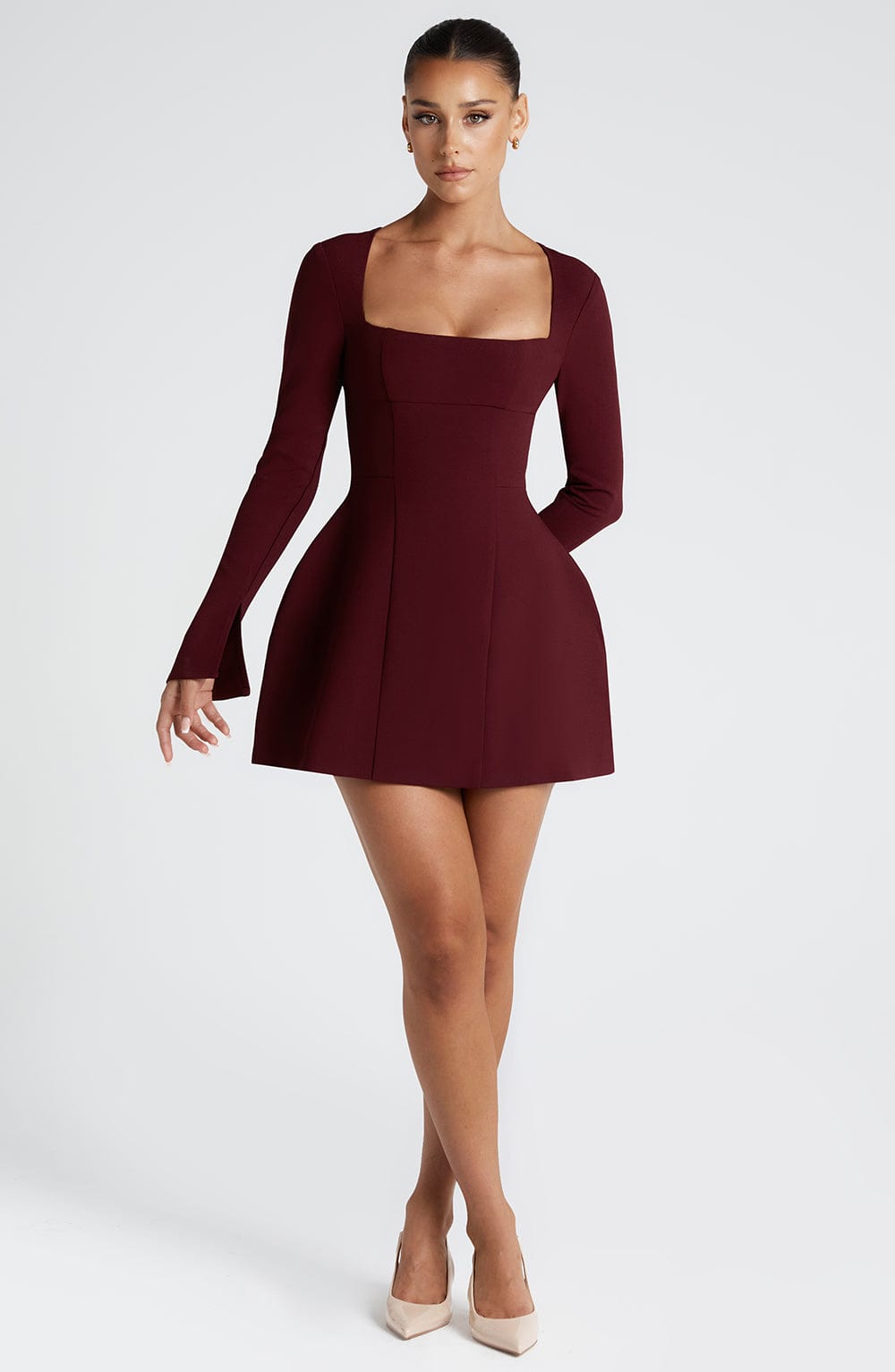Kiraz Lake Esme Mini Elbise