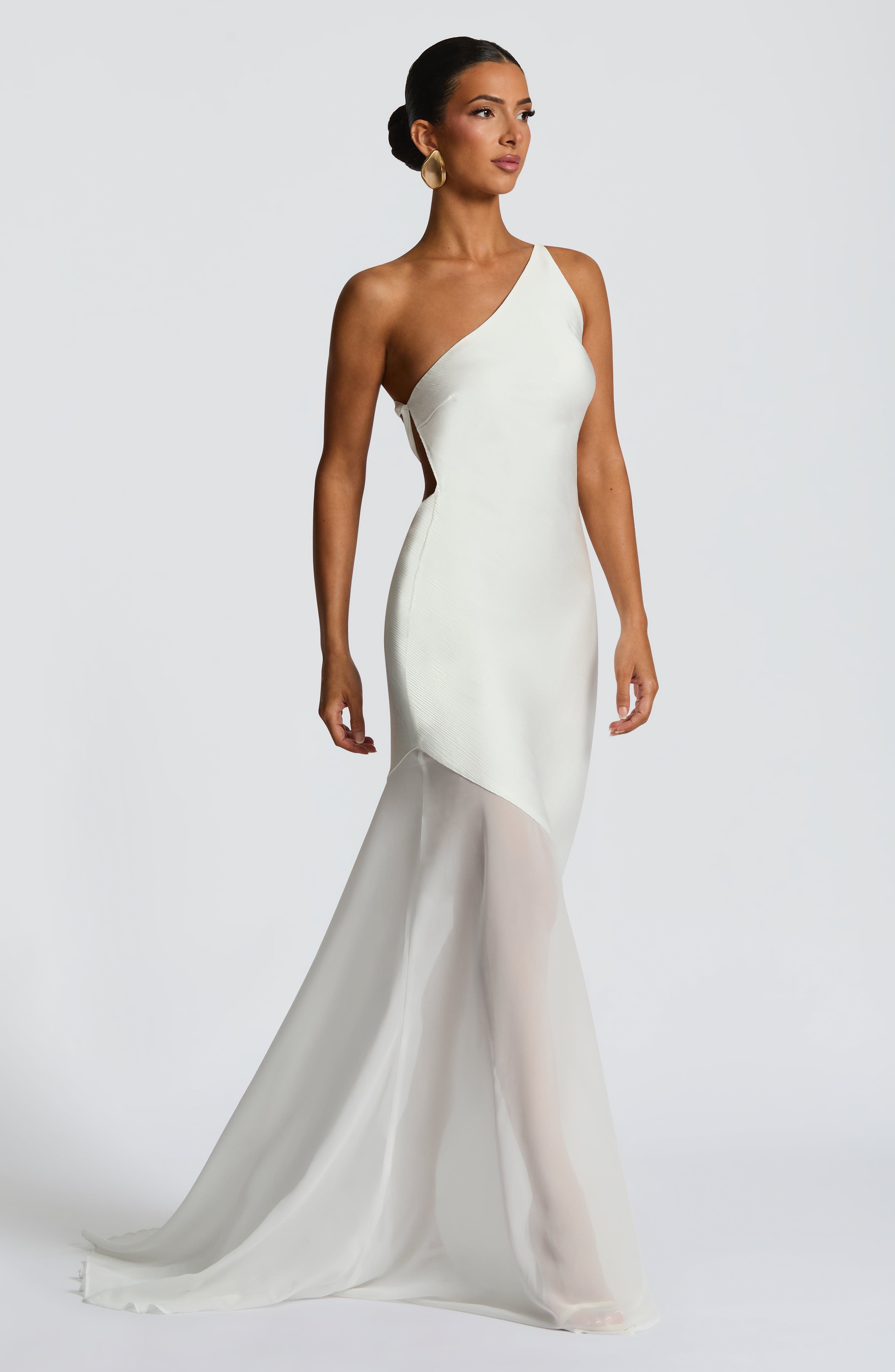 Fable Ekru Maxi Elbise
