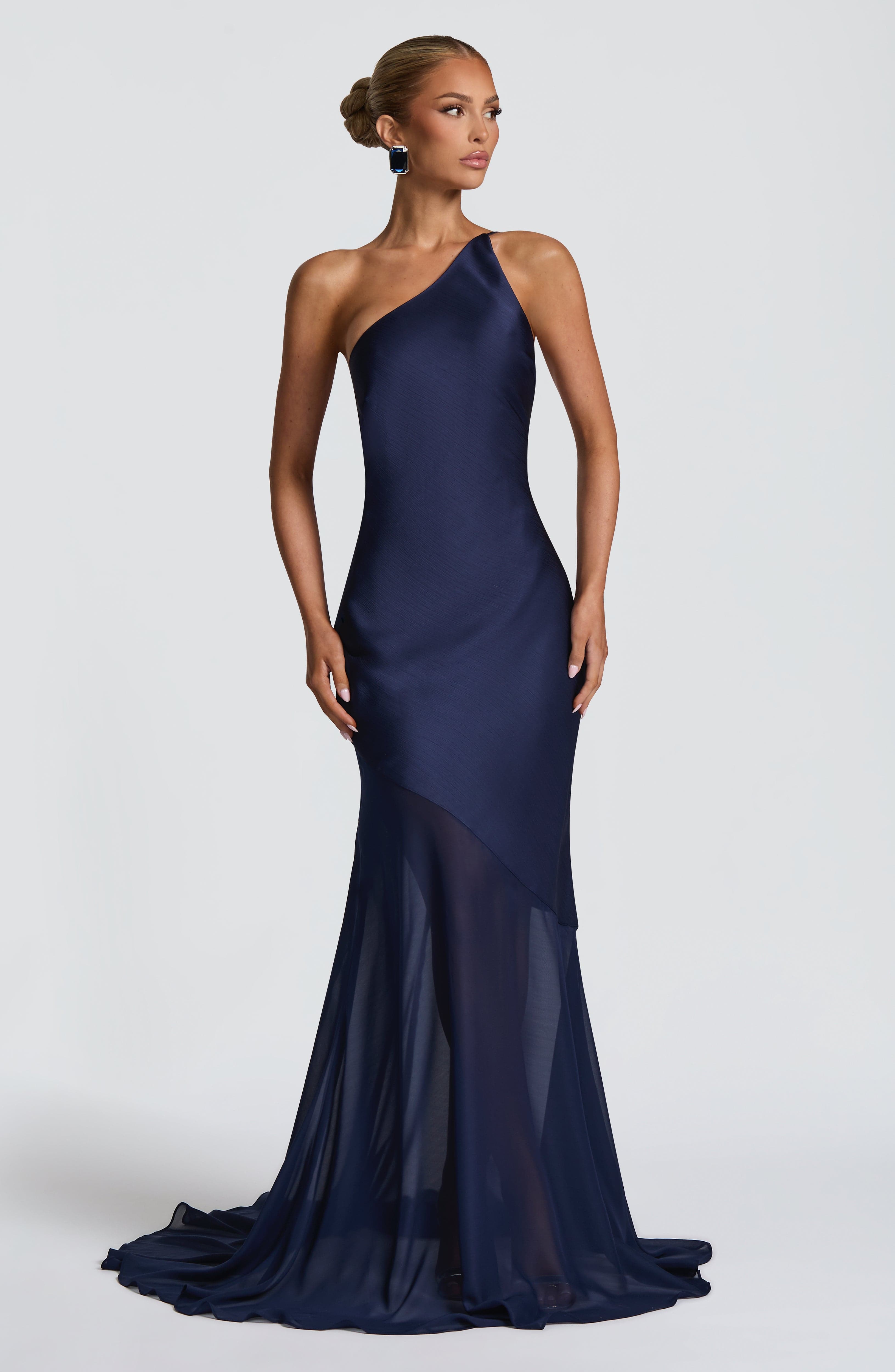 Fable Lacivert Maxi Elbise