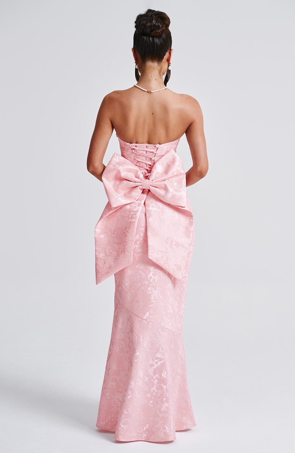 Felicity Pembe Maxi Elbise
