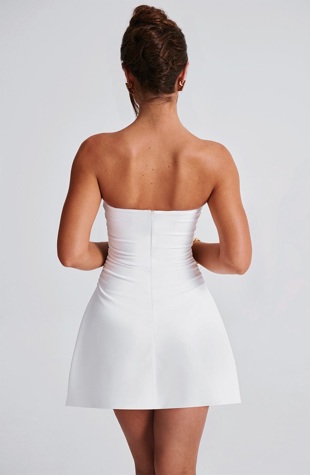 Fleur Mini Krem Elbise