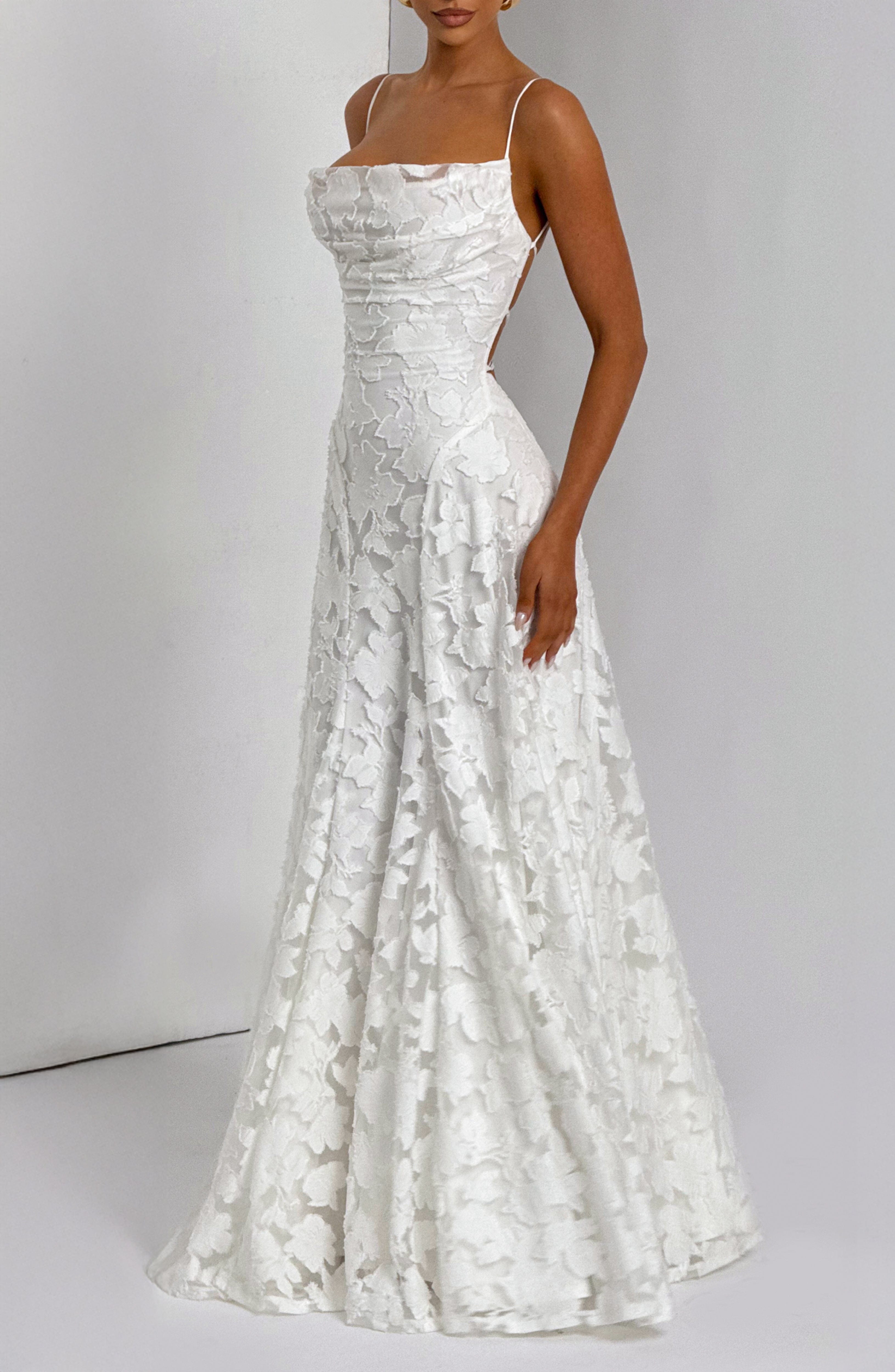 Francis Maxi Krem Elbise