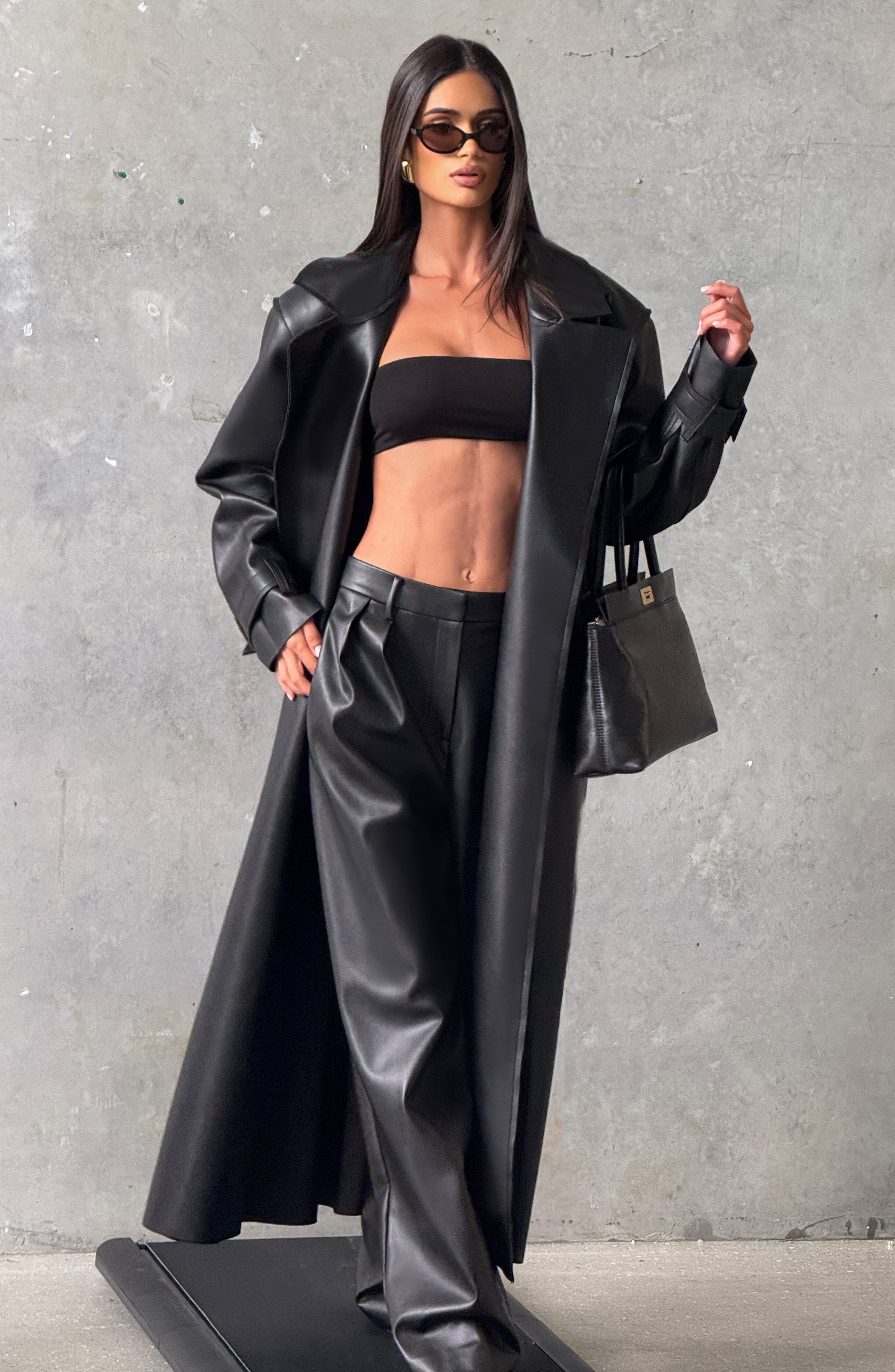 Glenda Siyah Pantolon