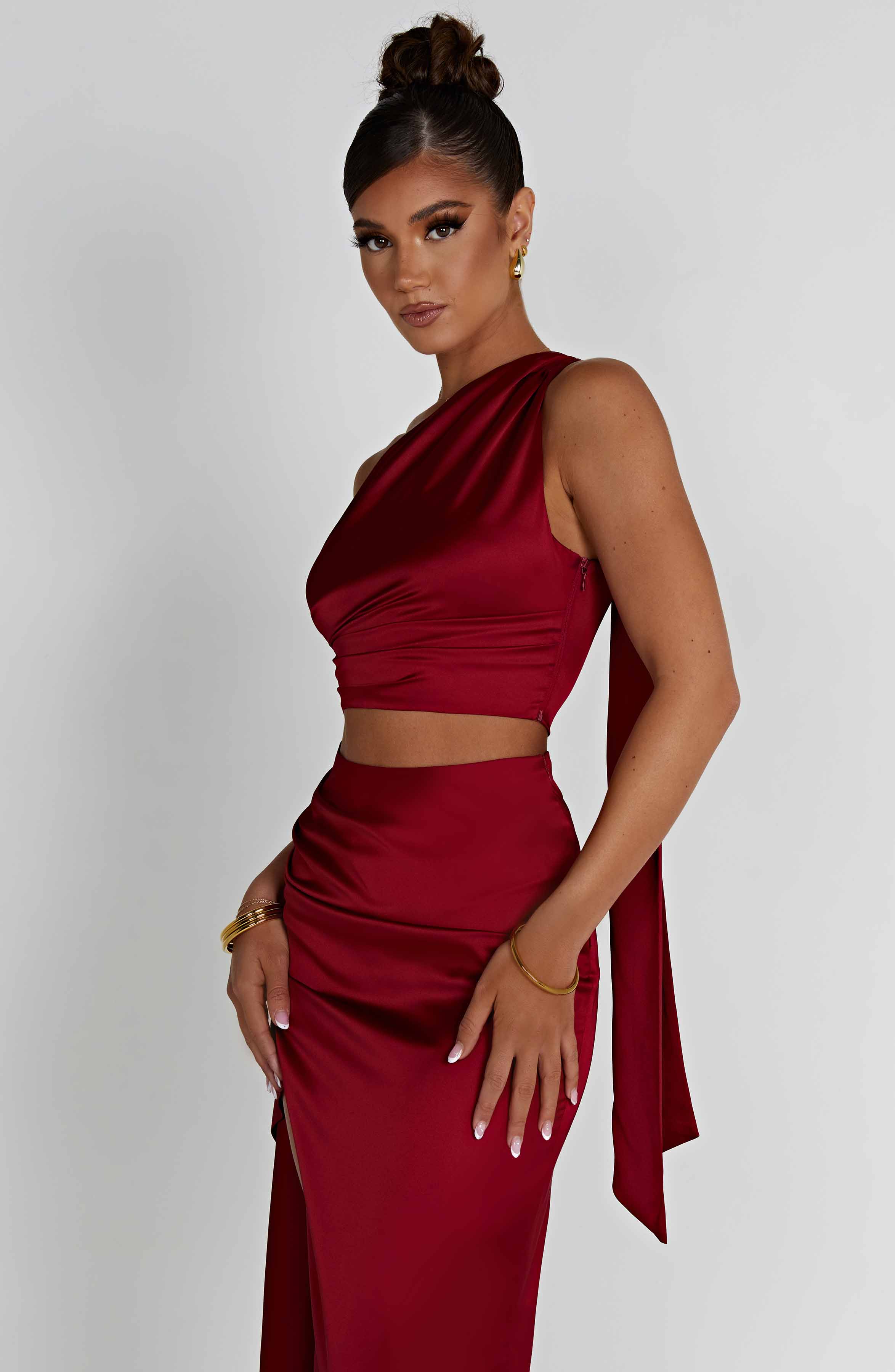 Halsey Şarap Bordo Üst