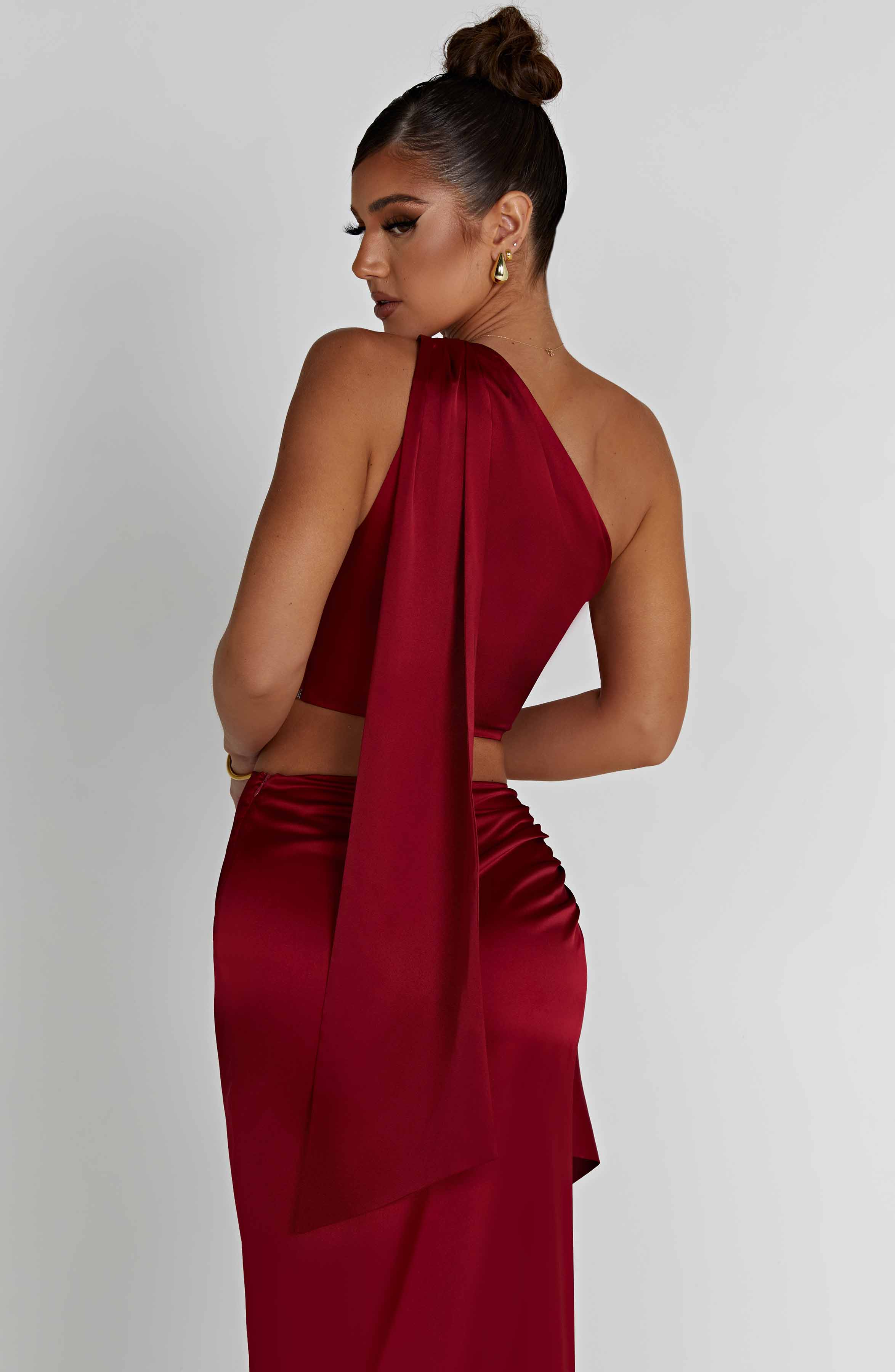 Halsey Şarap Bordo Üst