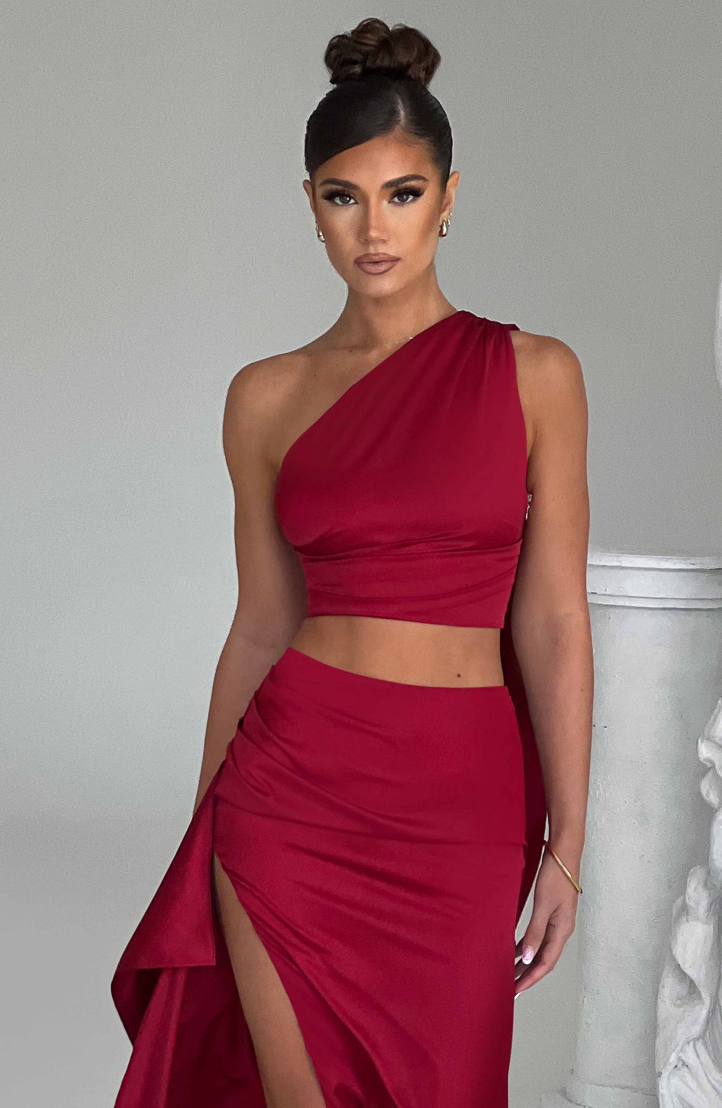 Halsey Şarap Bordo Üst