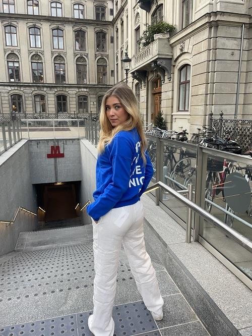 Rebecca Ekru Keten Pantolon