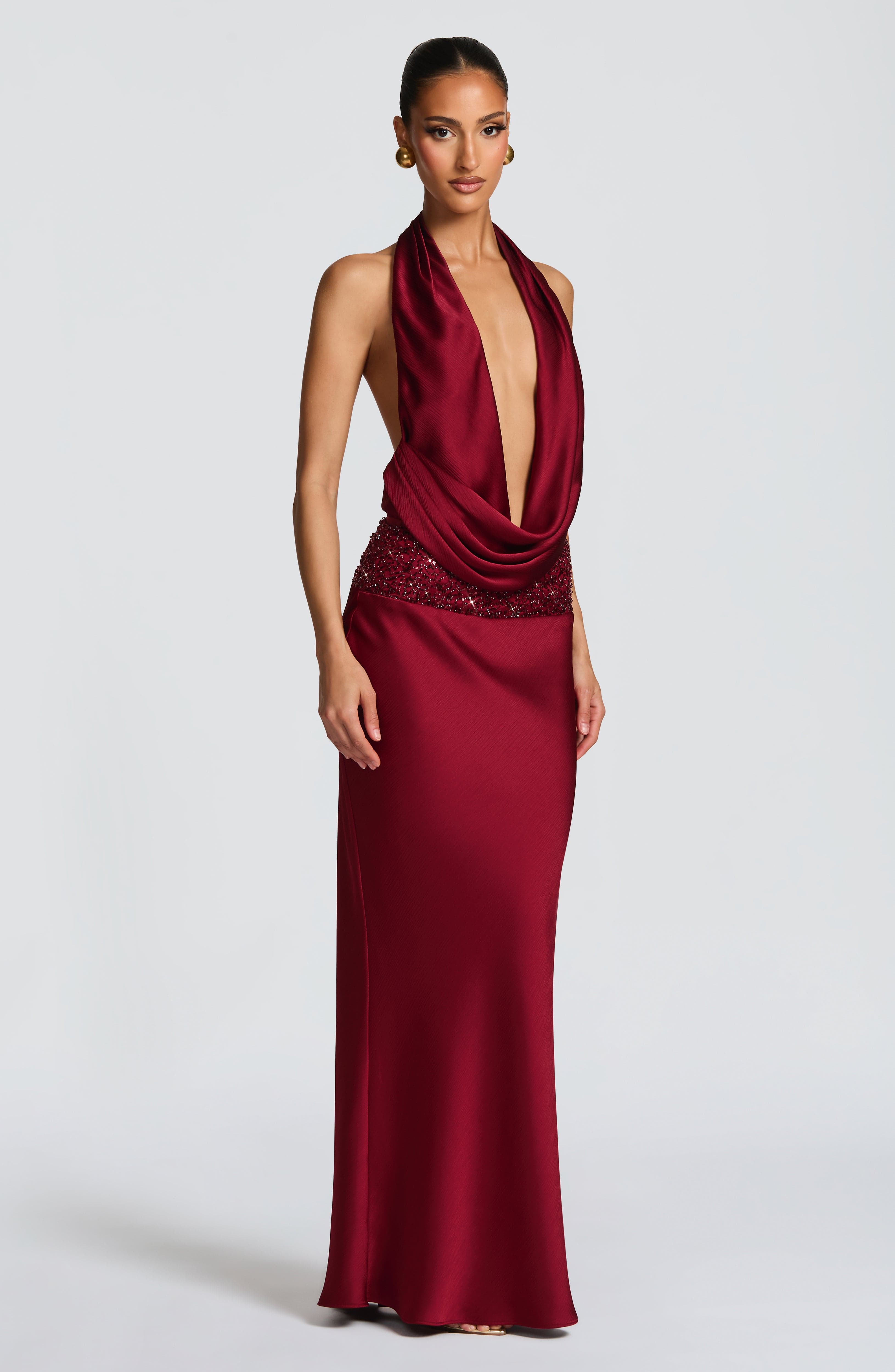 Bordo Ira Maxi Etek
