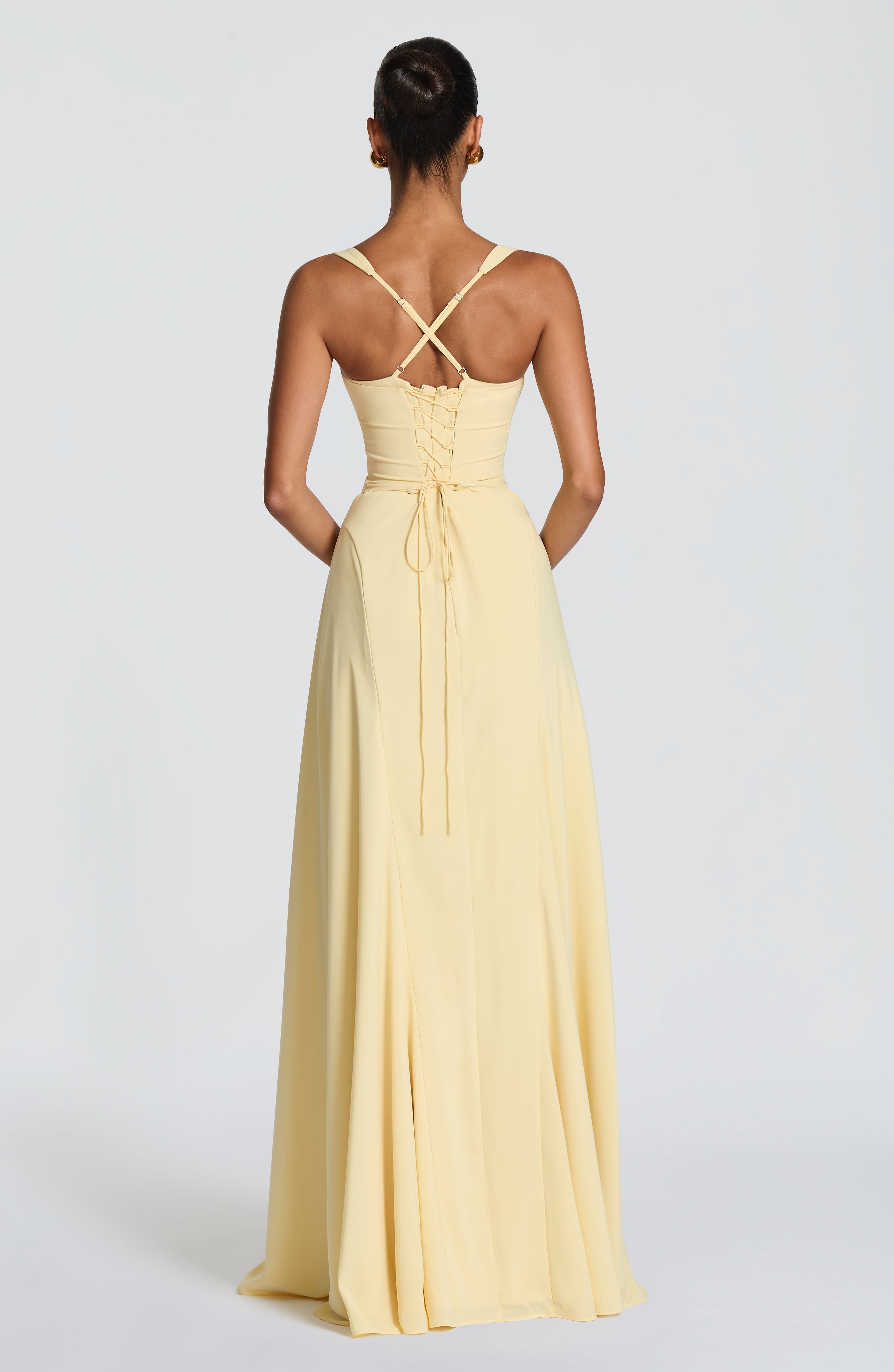 Irie Maxi Elbise - Limon