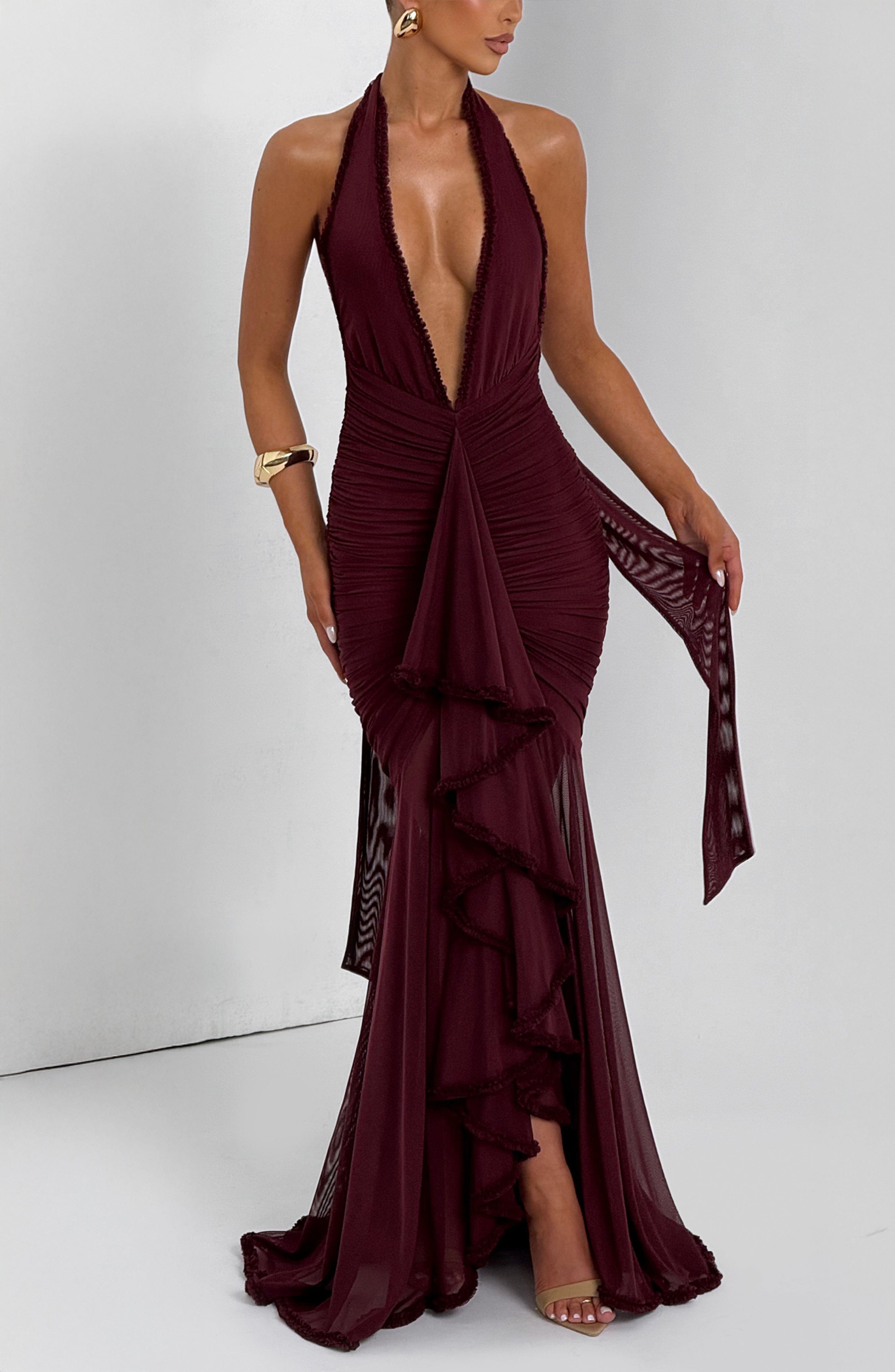 Janessa Kiraz Cila Maxi Elbise