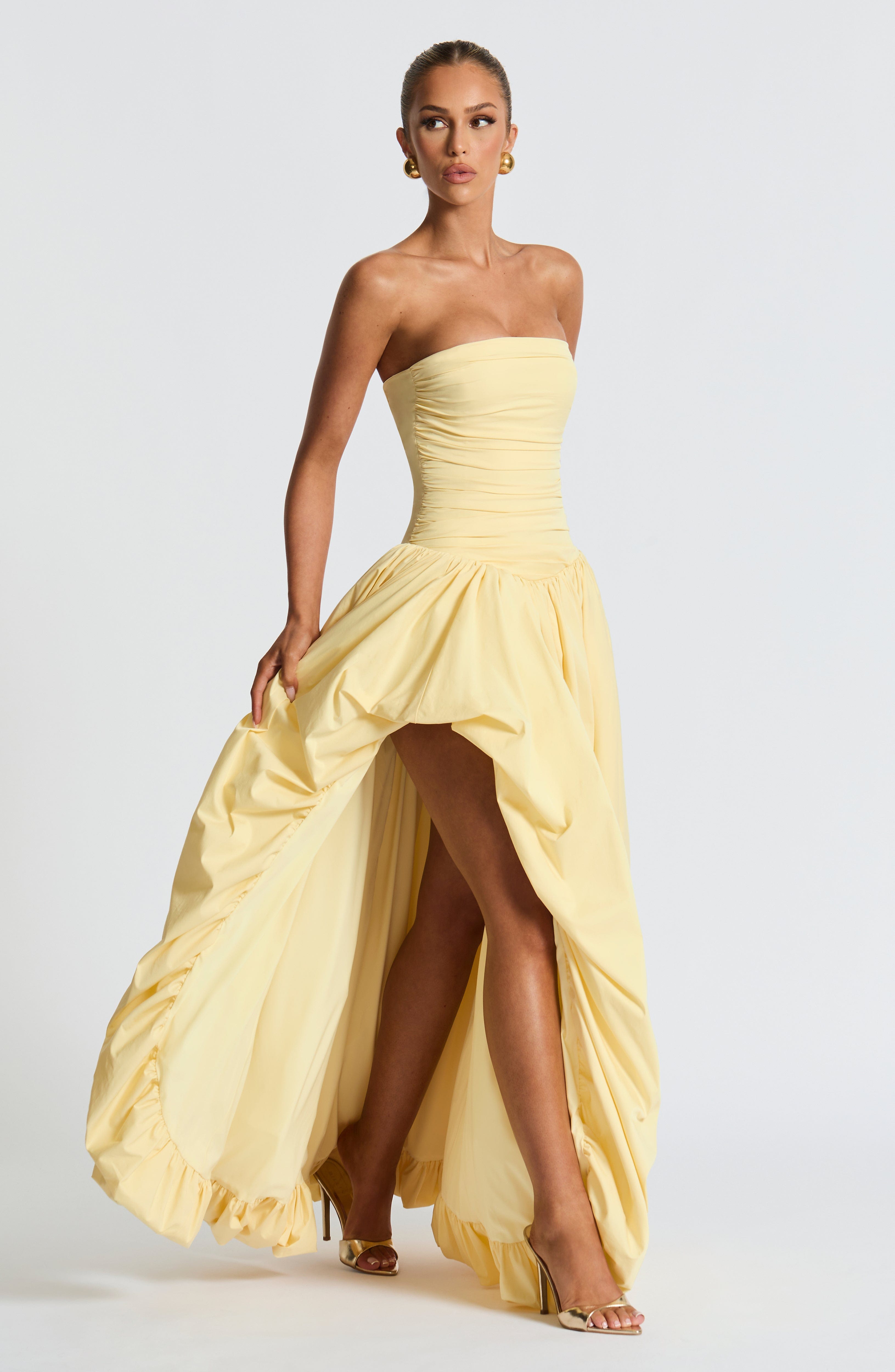 Jillian Limon Maxi Elbise