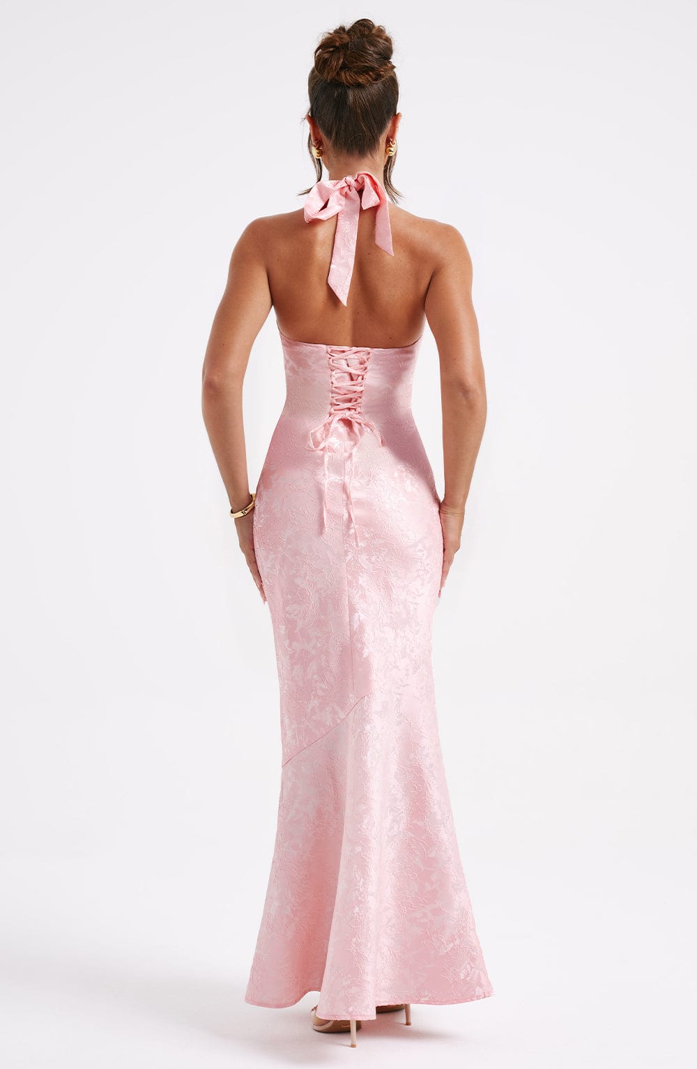 Josephine Pembe Maxi Elbise