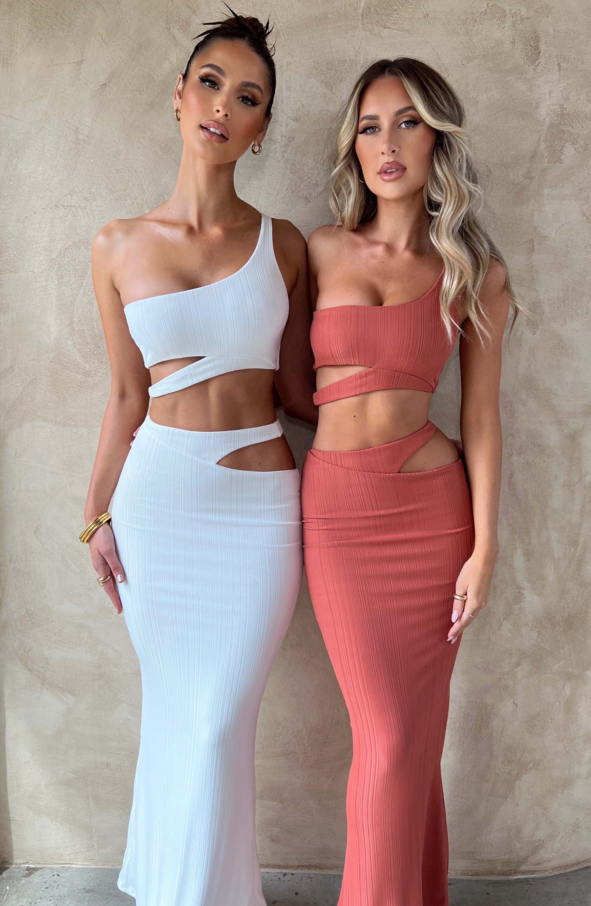 Kaela Maxi Turuncu Etek